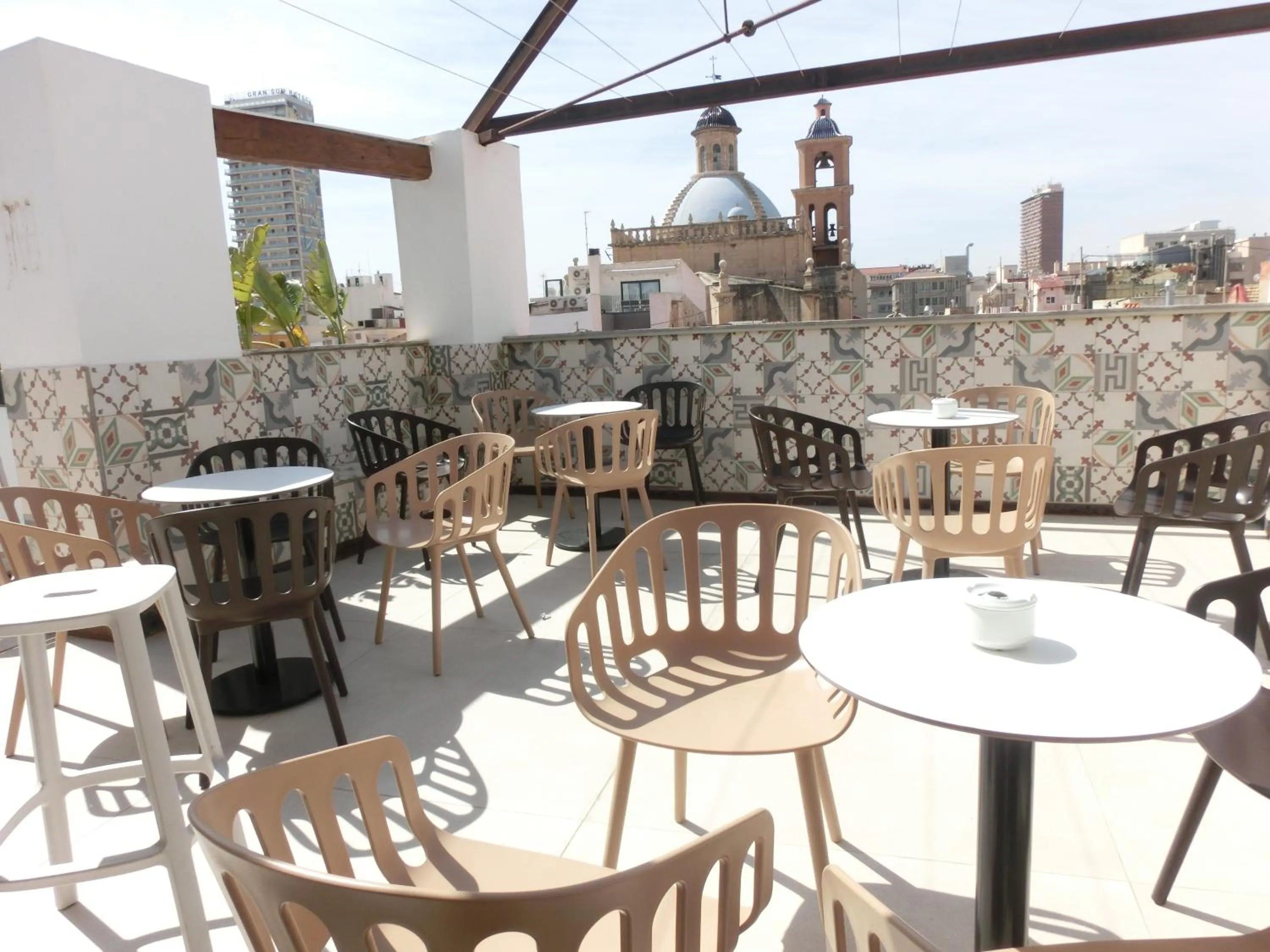 Balcony/Terrace in Les Monges Palace Boutique