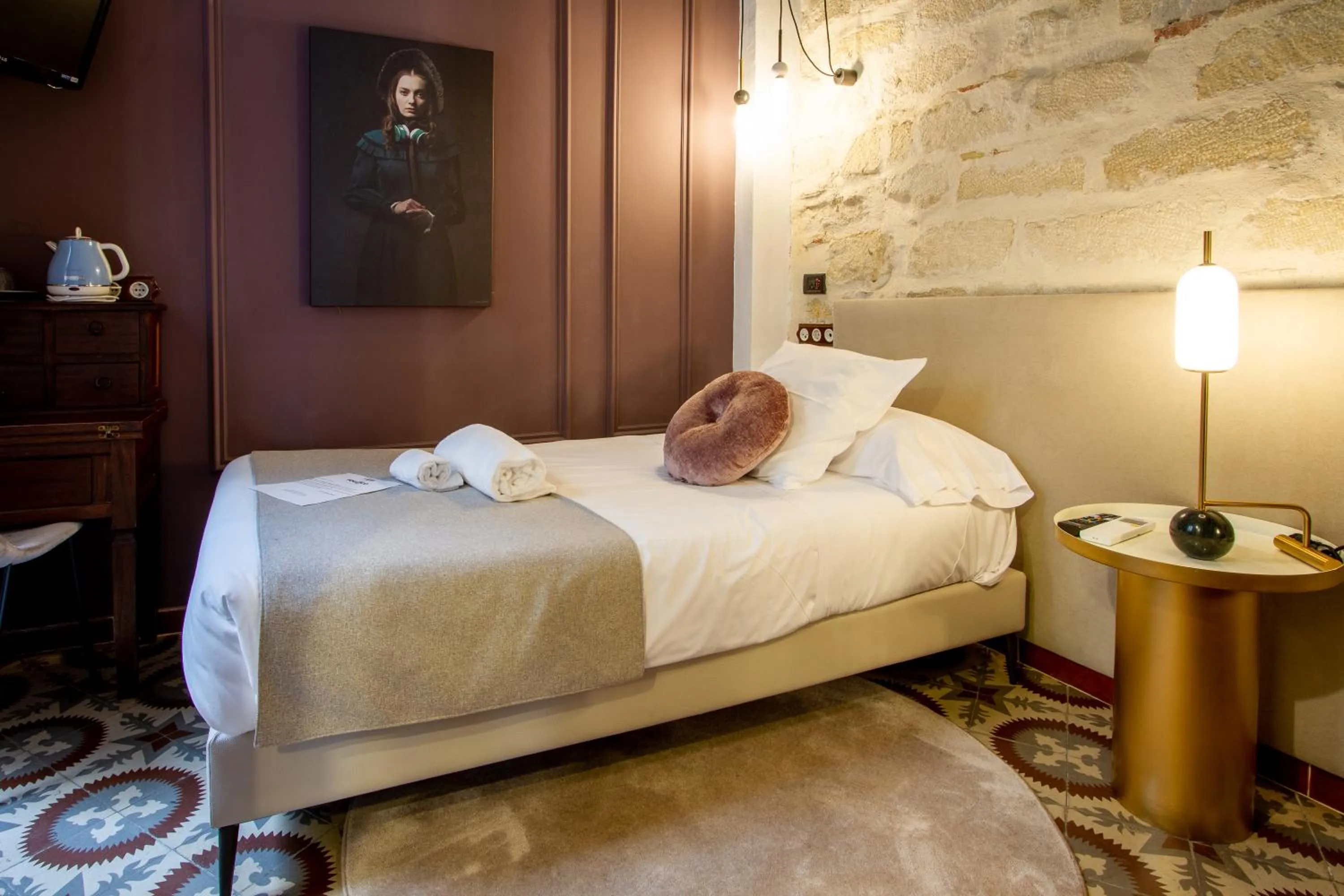 Bed in Les Monges Palace Boutique