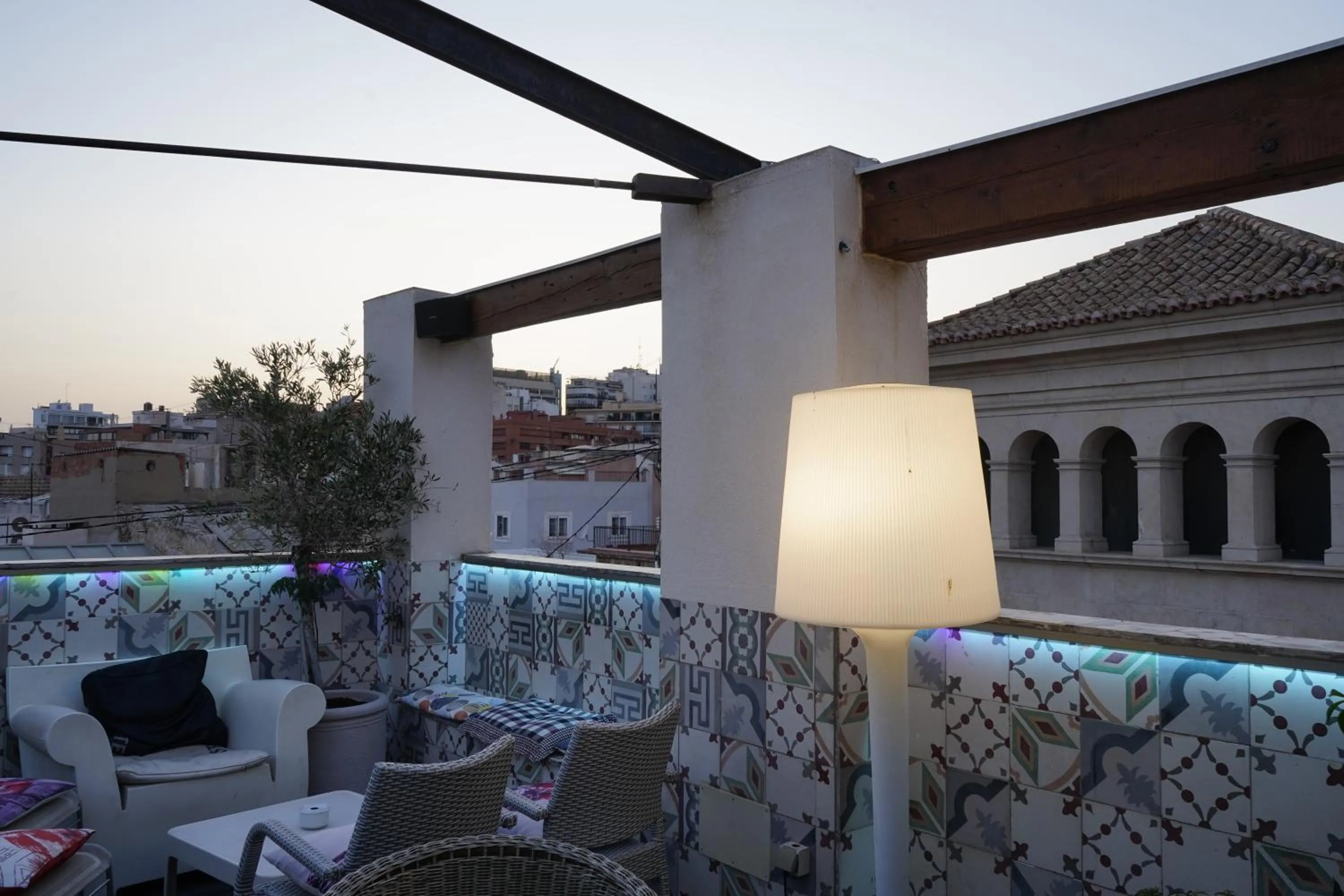 Balcony/Terrace in Les Monges Palace Boutique