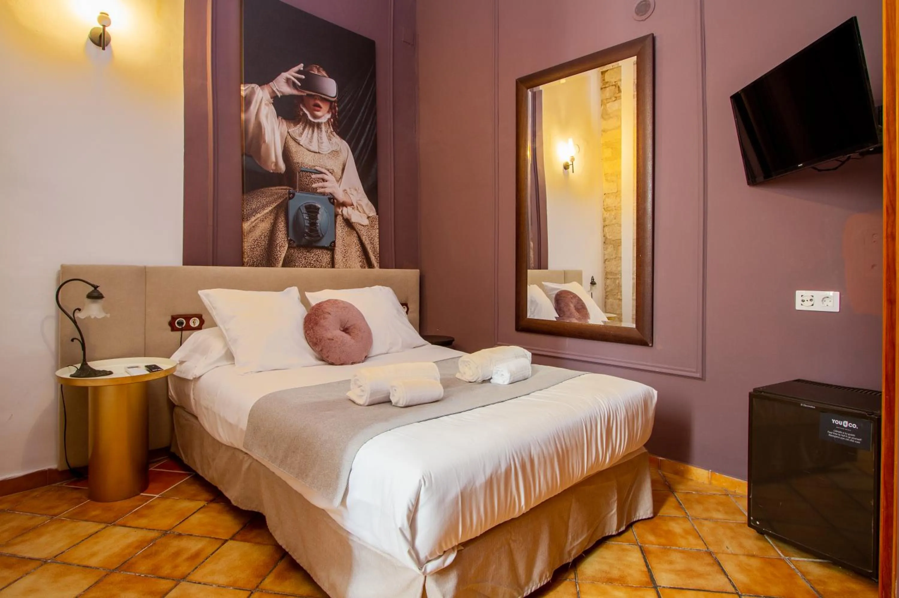 Bed in Les Monges Palace Boutique