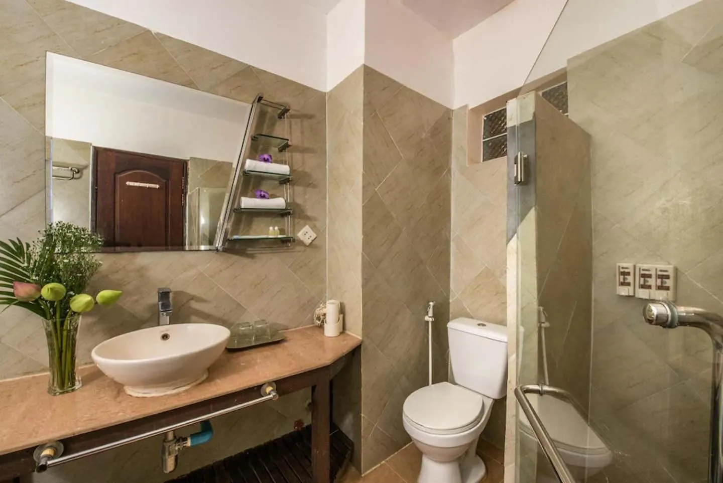 Bathroom in Marirath Boutique Hotel