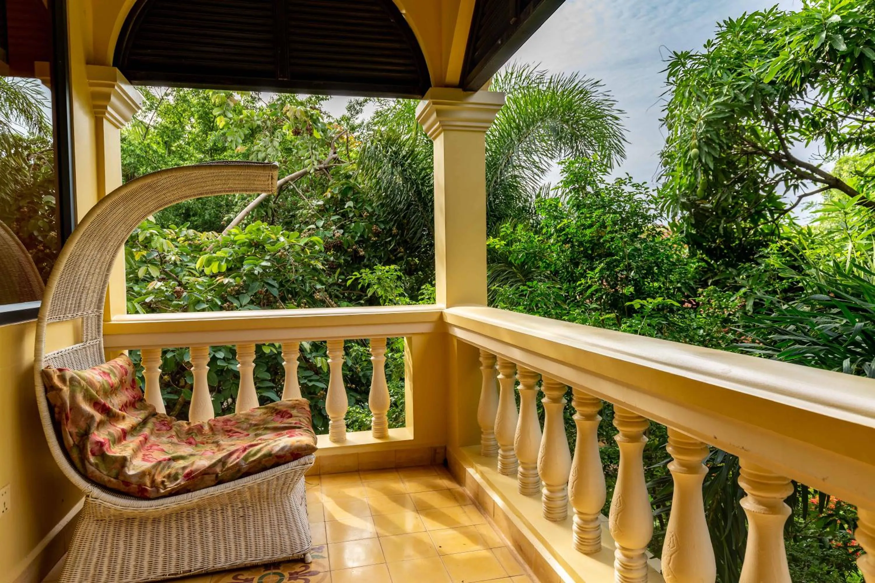 Patio in Marirath Boutique Hotel