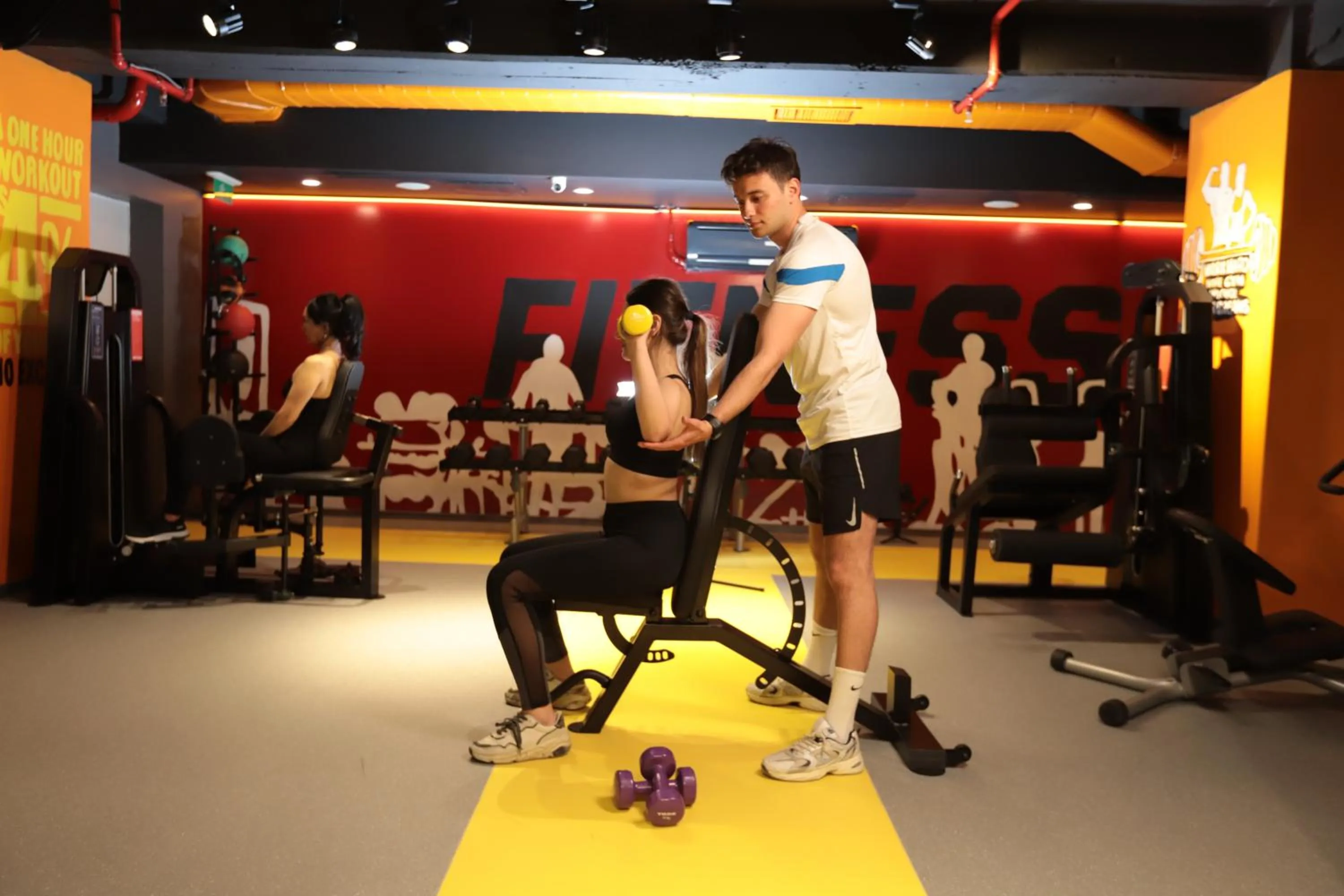 People in New Park Hotel