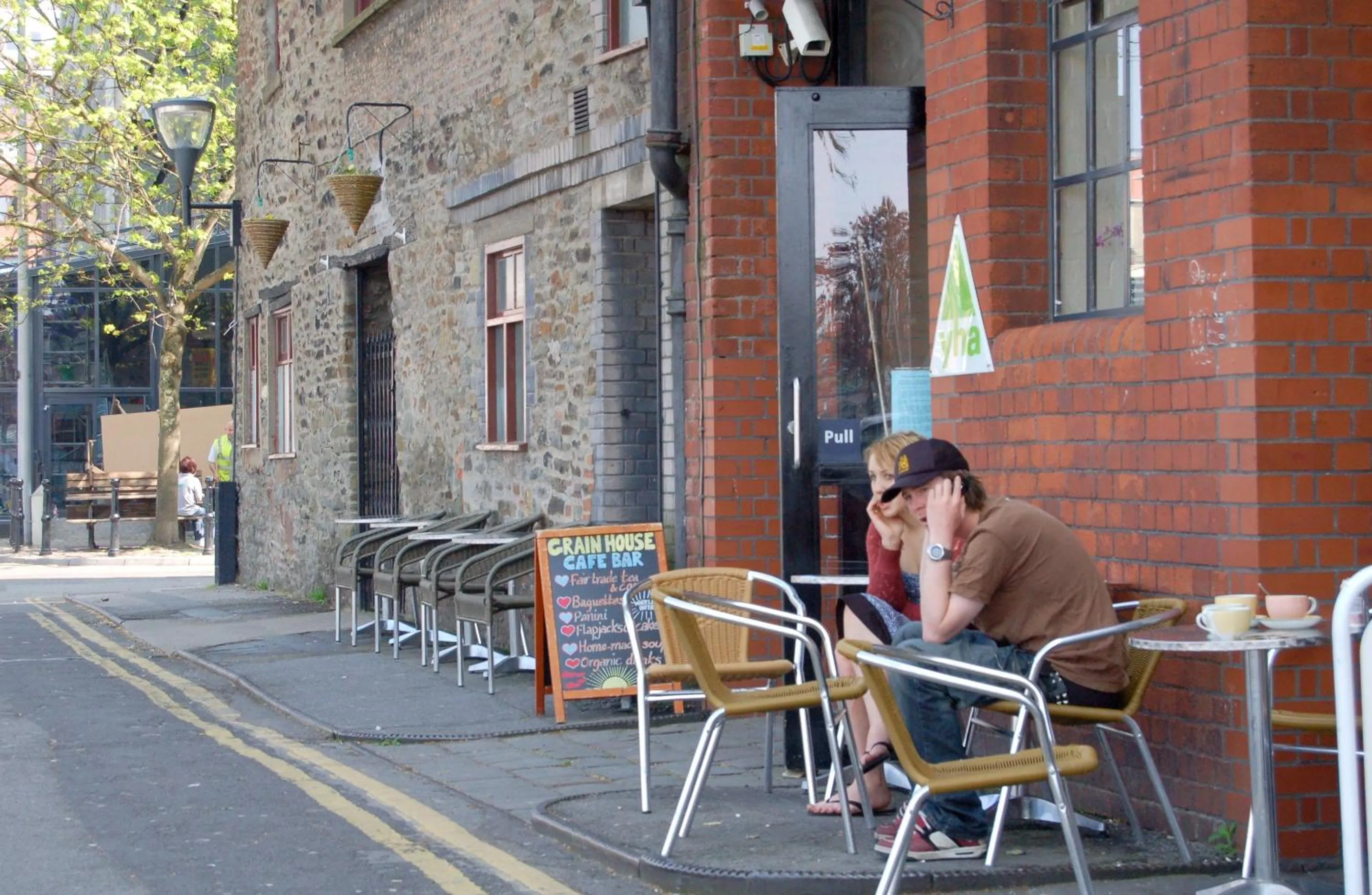 Facade/entrance in YHA Bristol