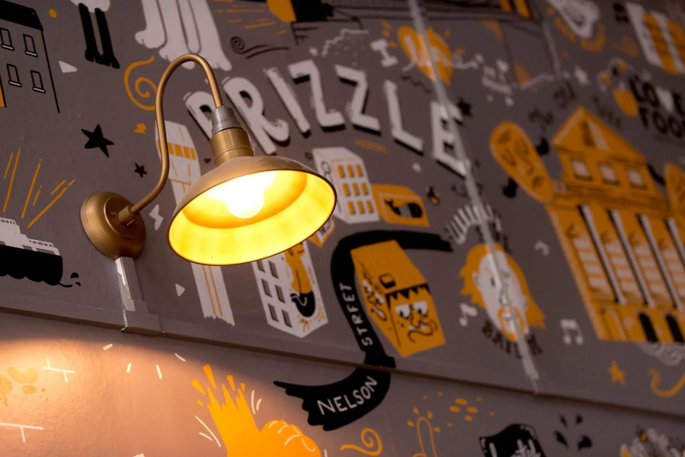 Decorative detail in YHA Bristol