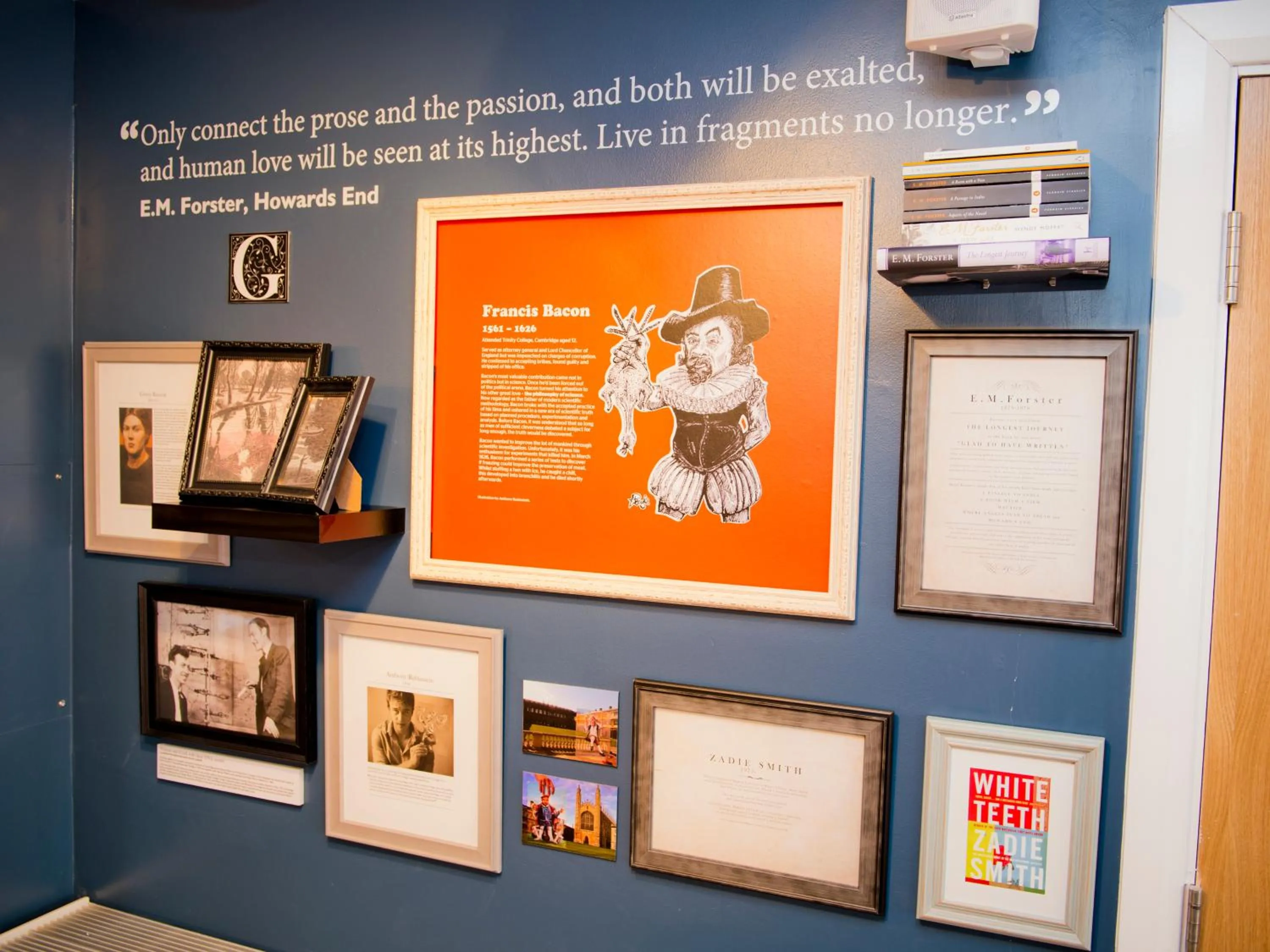 Decorative detail in YHA Cambridge