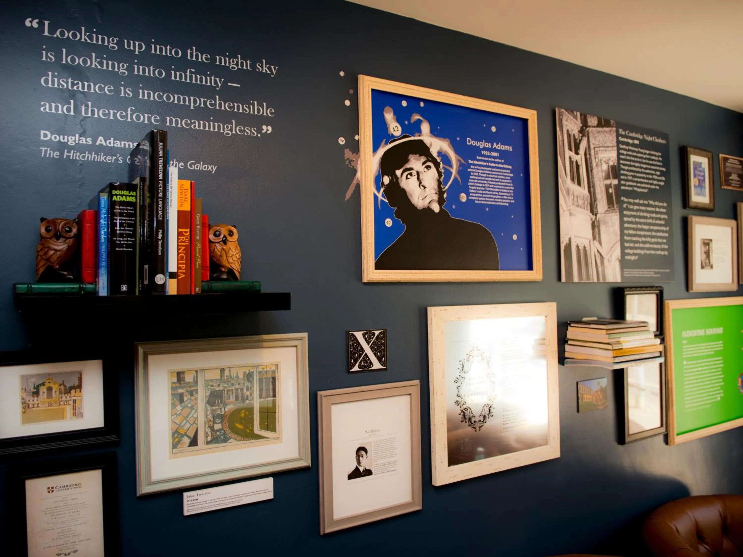 Decorative detail in YHA Cambridge