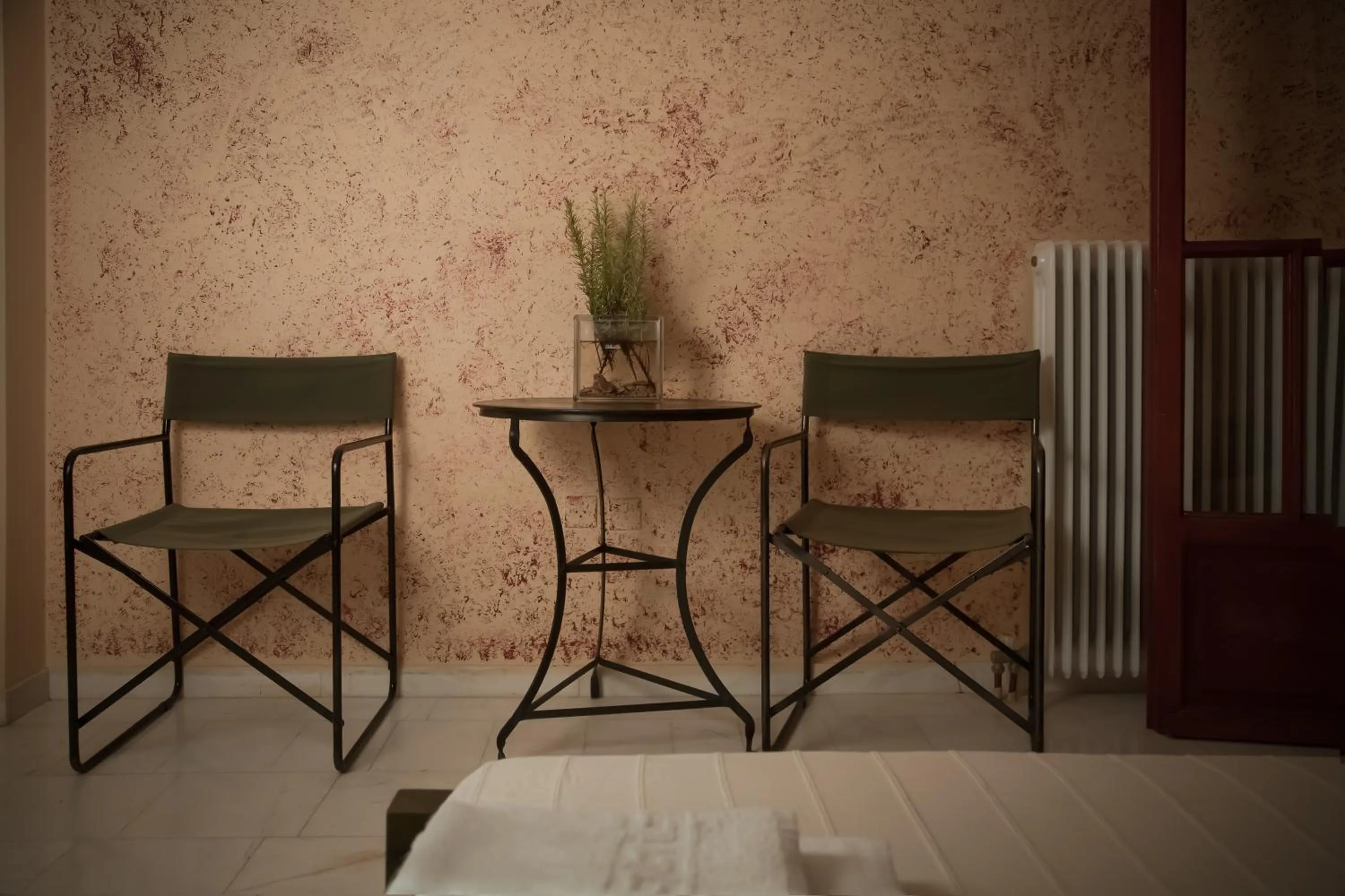 Seating area in Staggia Studios