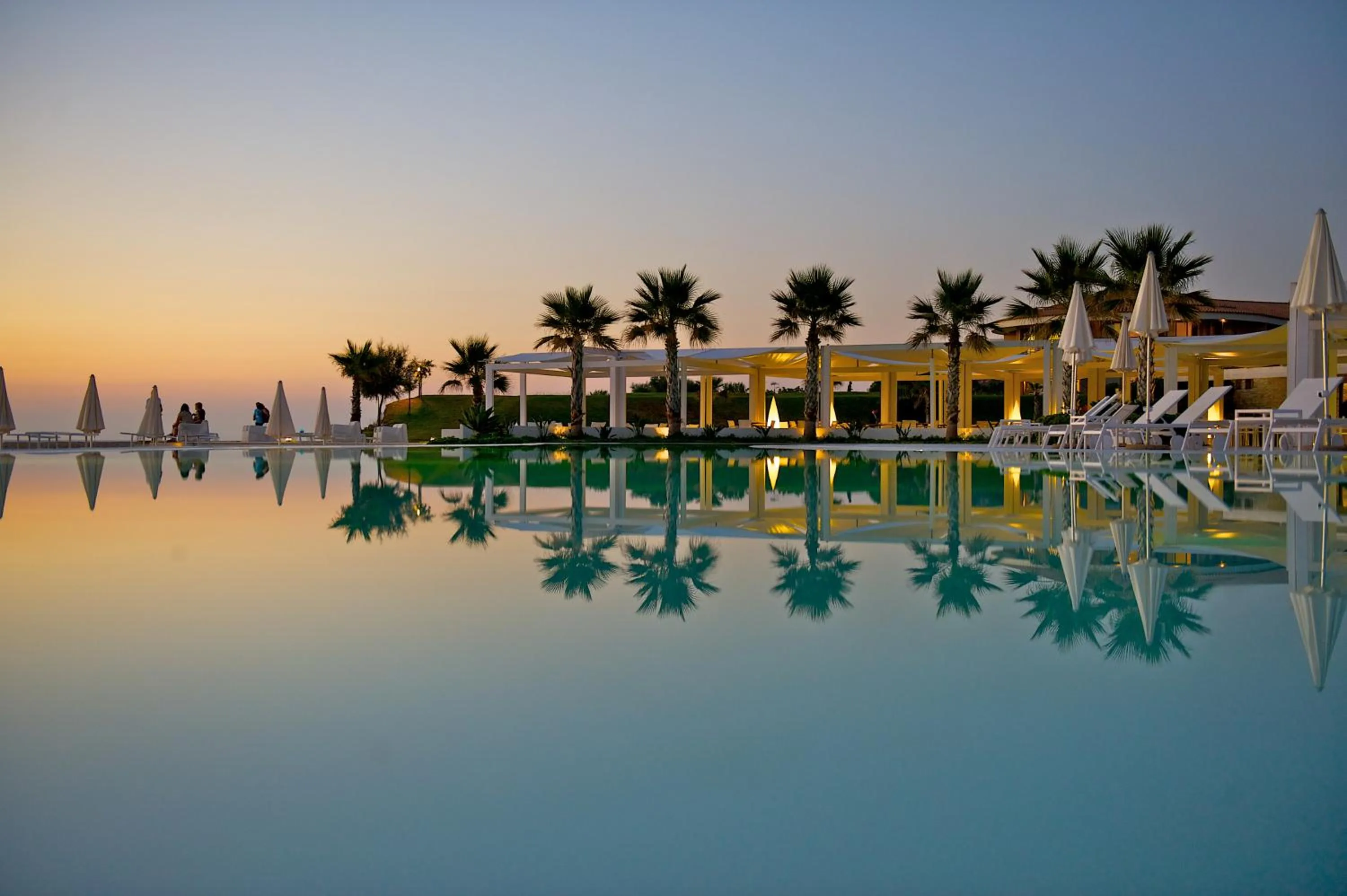 Swimming pool in Capovaticano Resort Thalasso Spa