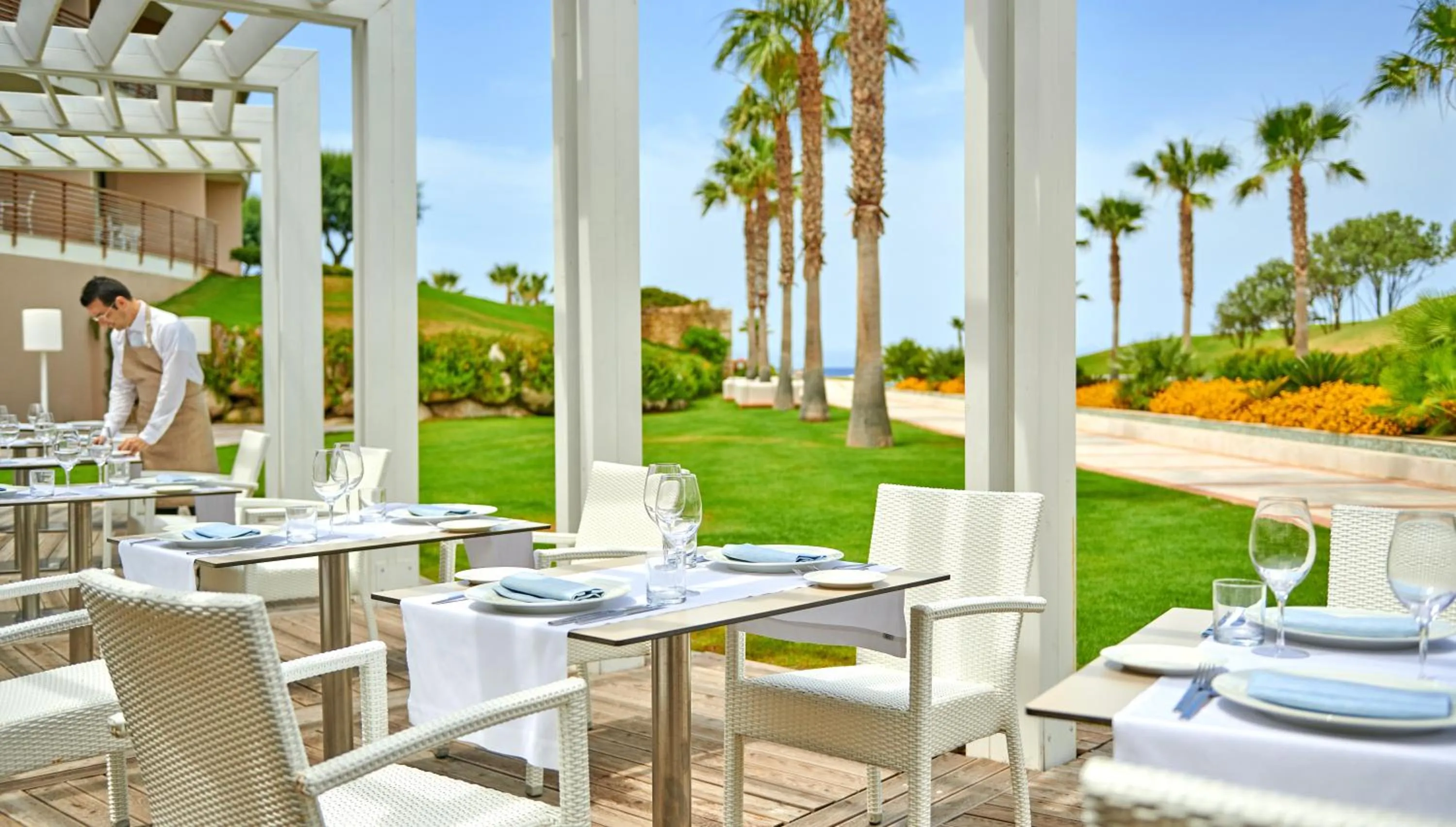 Restaurant/places to eat in Capovaticano Resort Thalasso Spa