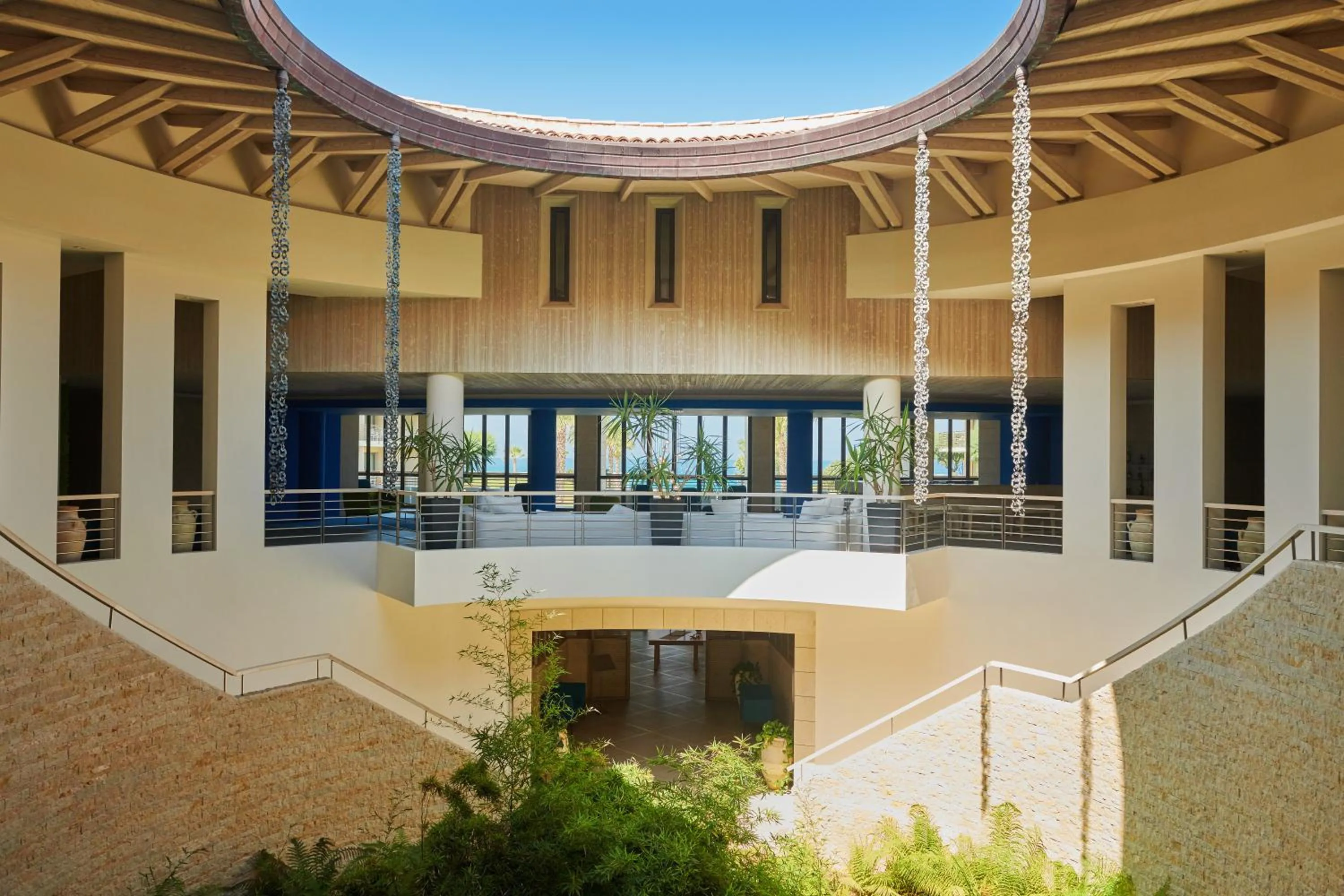 Lobby or reception in Capovaticano Resort Thalasso Spa