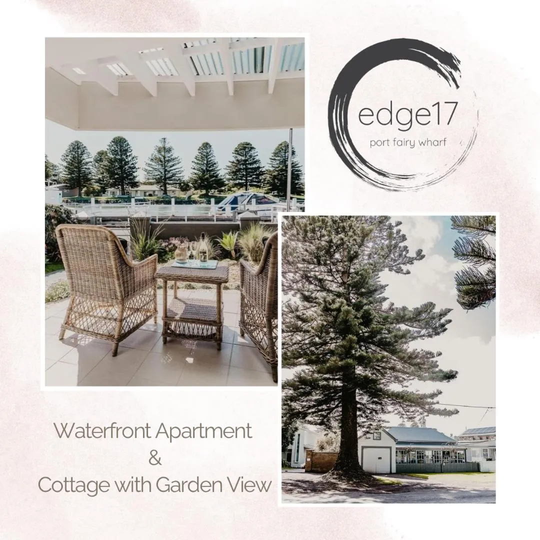 Property building in Edge17 Waterfront Apartment, plus Cottage with Garden View - Port Fairy