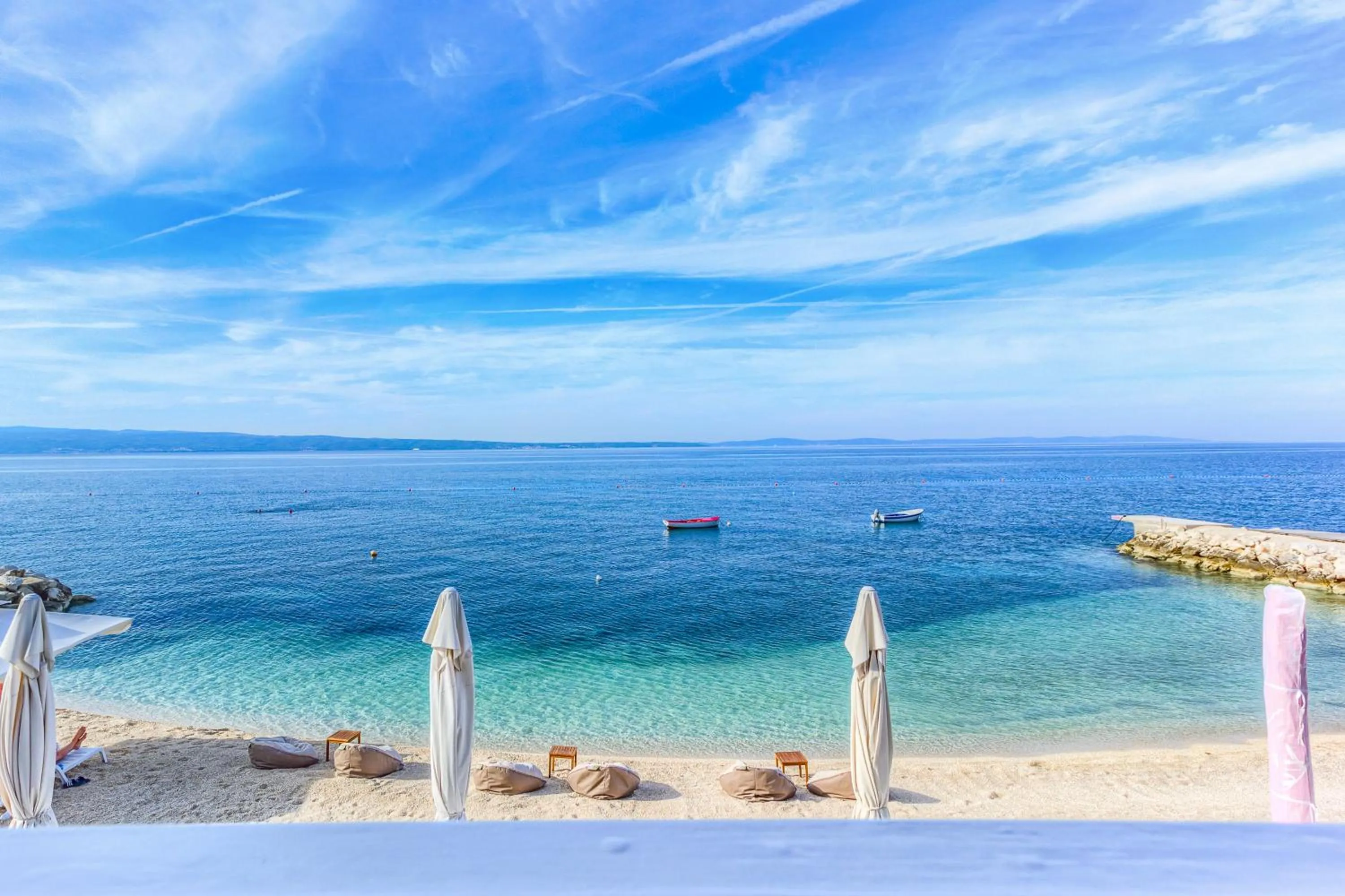 Beach in Pansion Martin