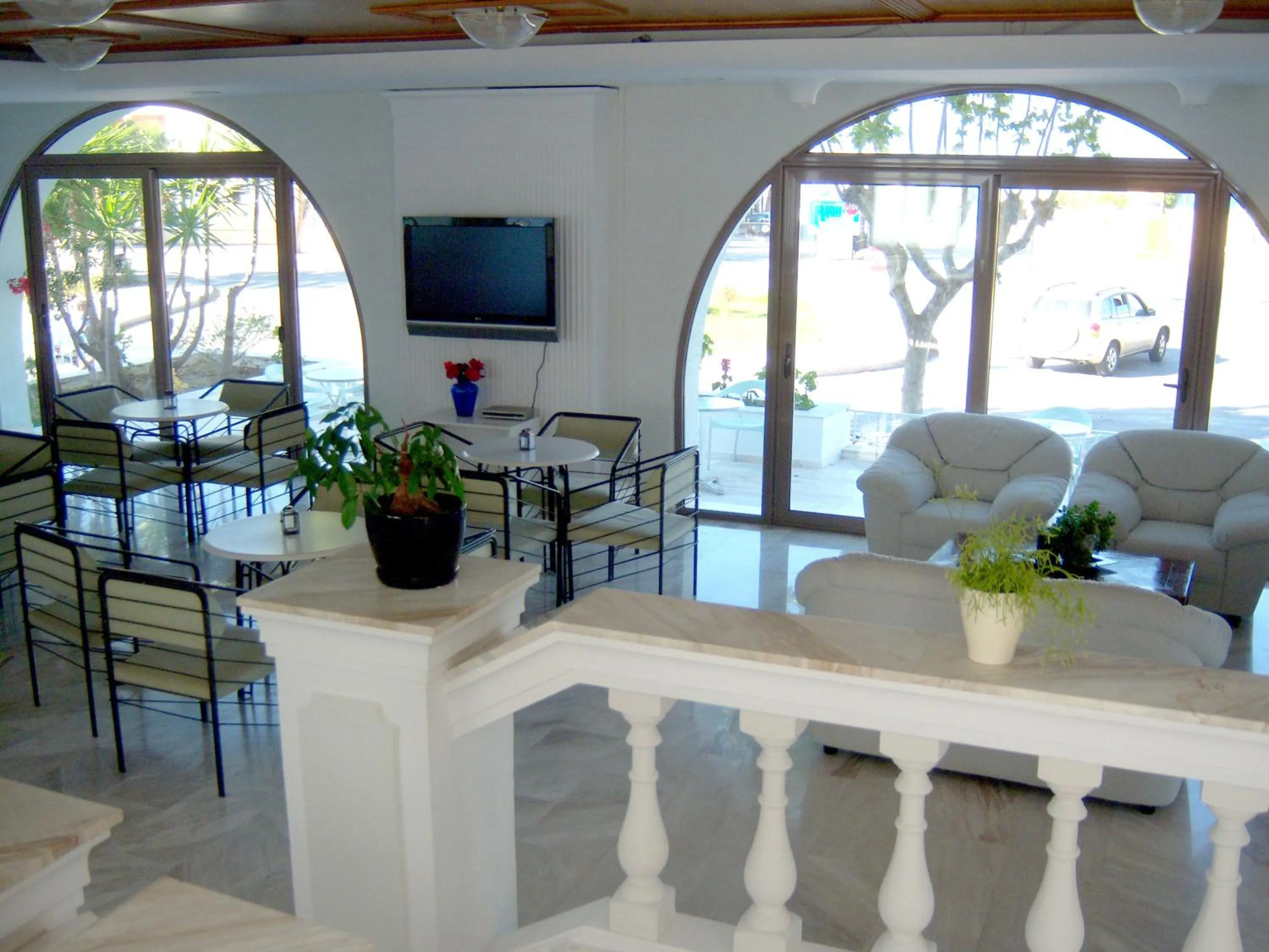 Communal lounge/ TV room in Kos Bay Hotel