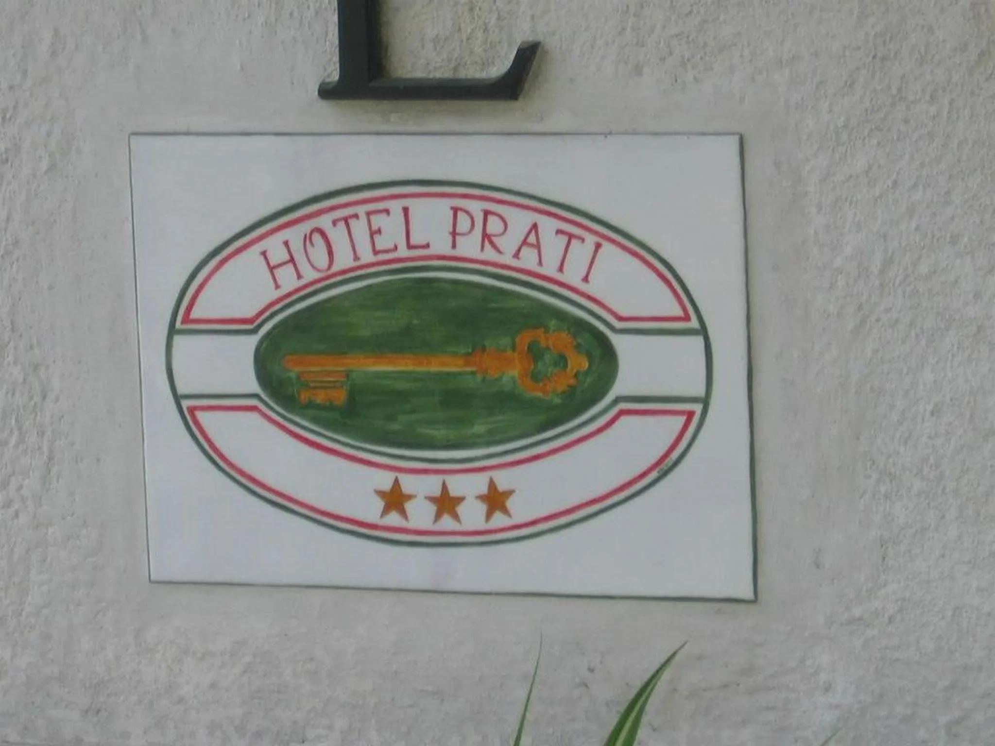 Decorative detail in Hotel Prati