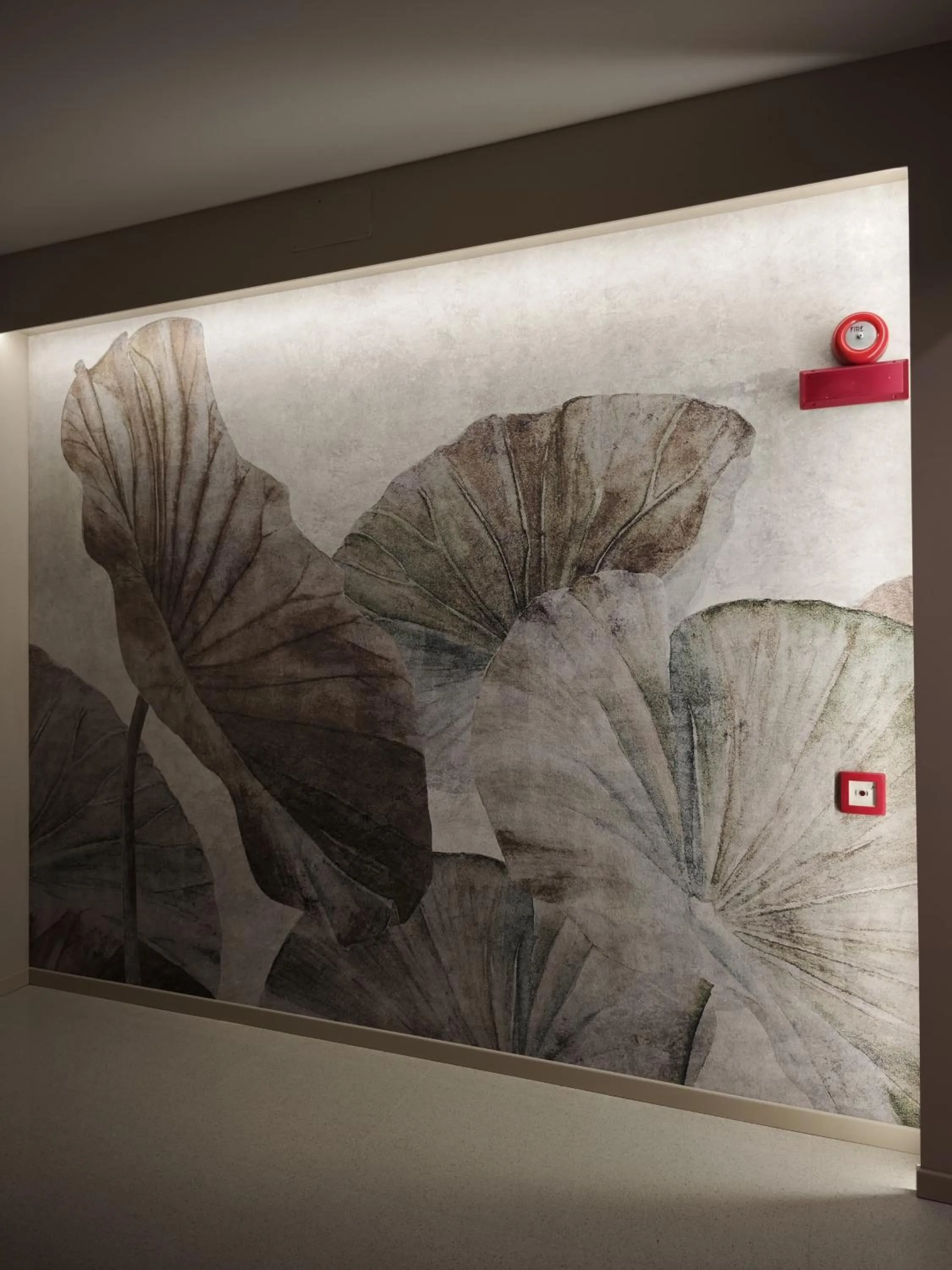 Decorative detail in Albergo Grappolo D'oro