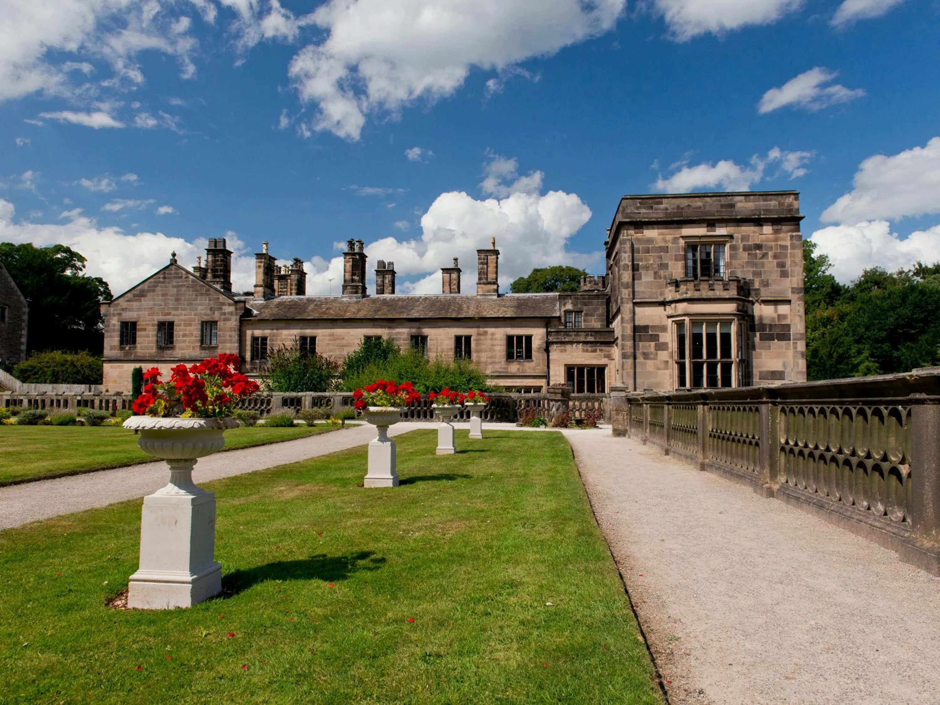 Garden in YHA Ilam Hall
