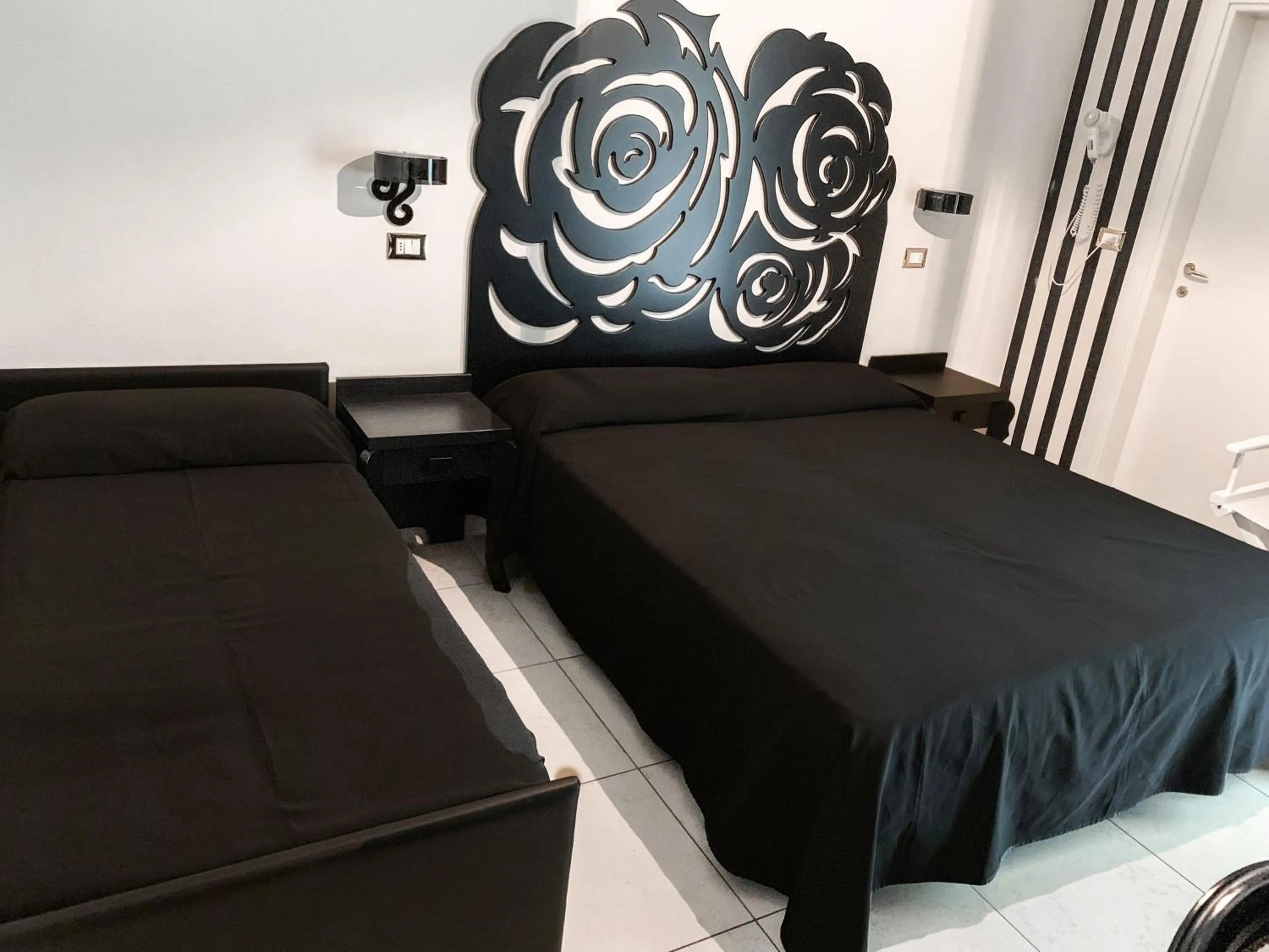 Bed in Hotel Le Cinéma