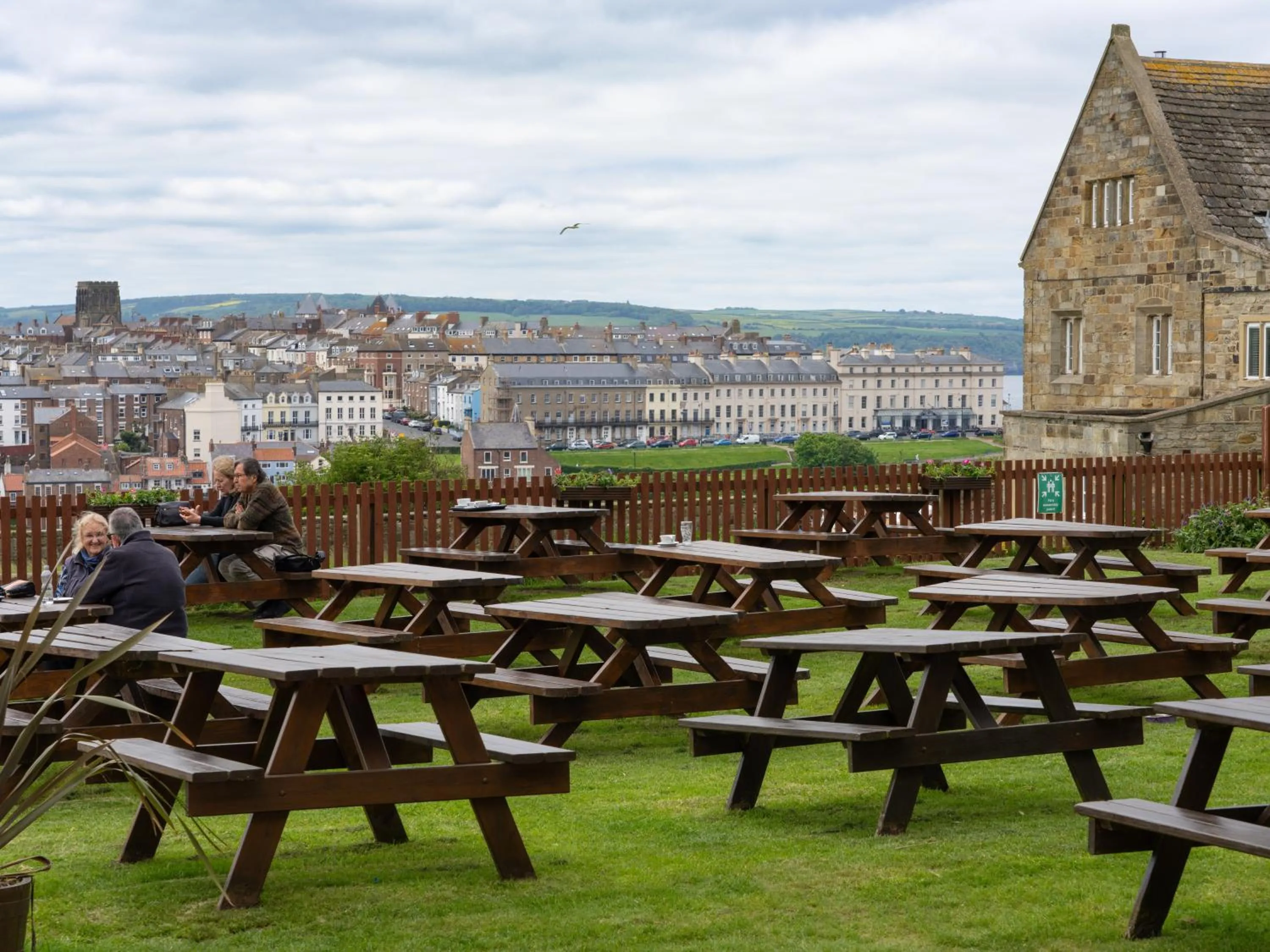 Garden in YHA Whitby