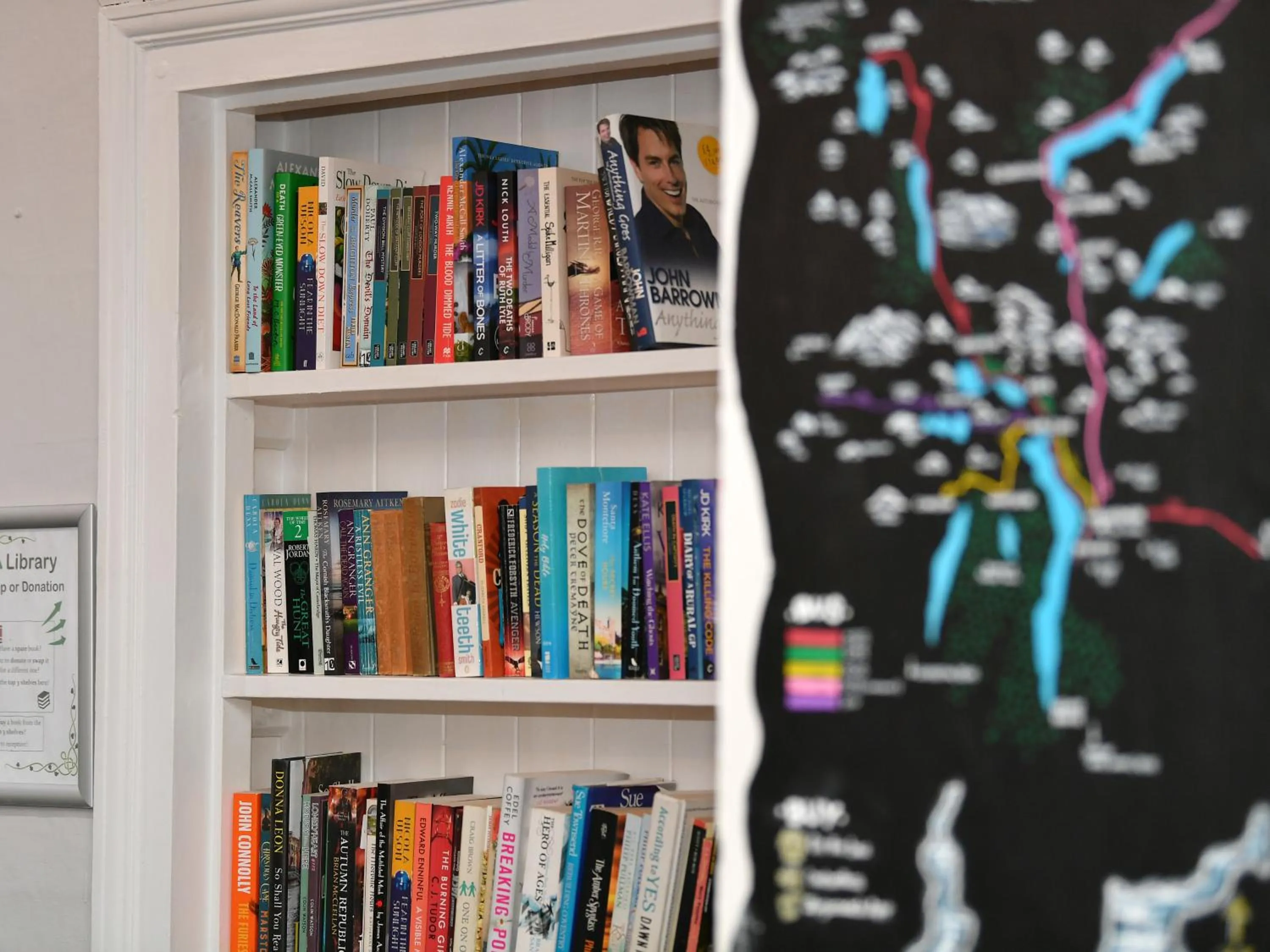 Library in YHA Windermere