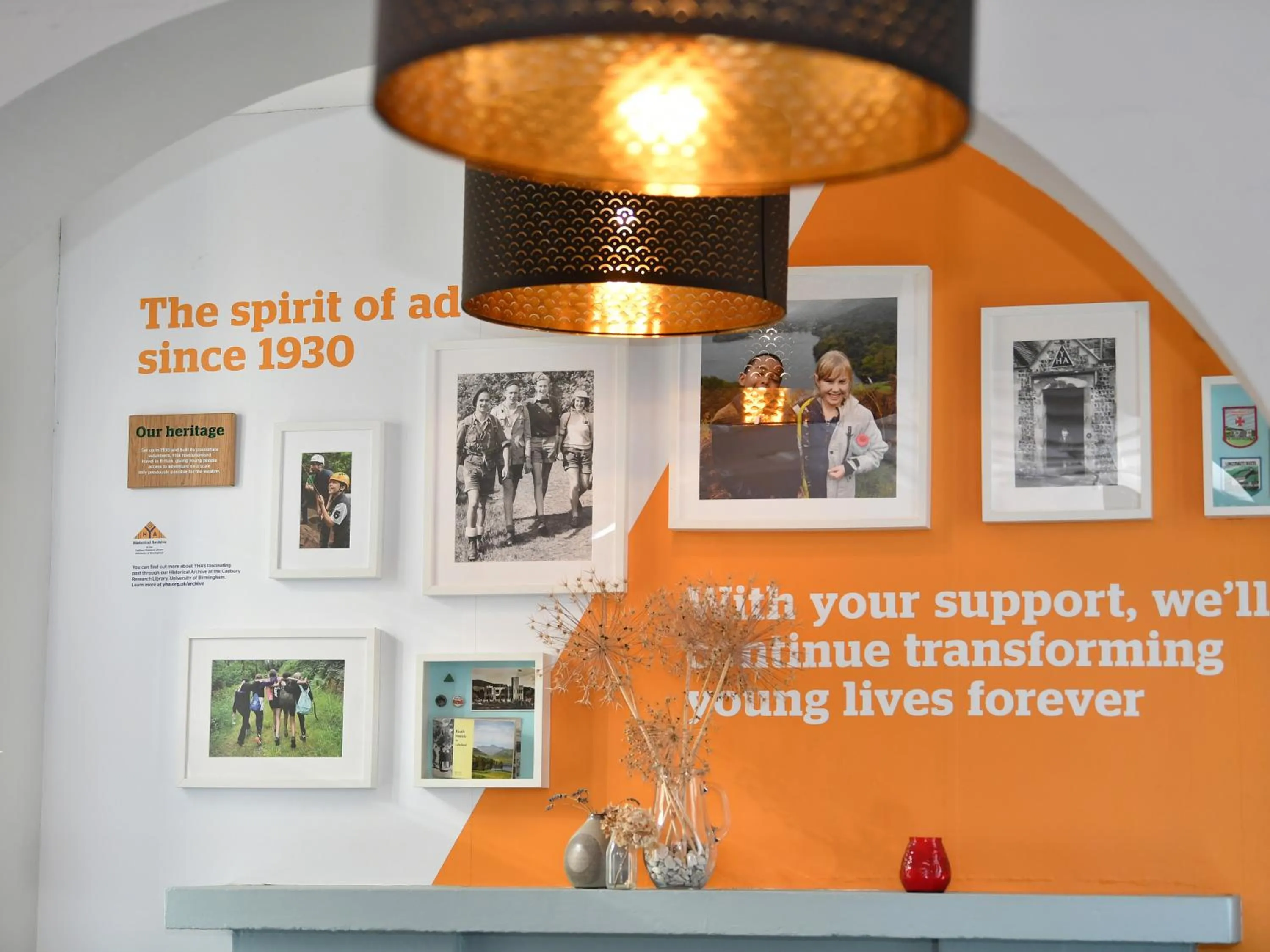 Decorative detail in YHA Windermere