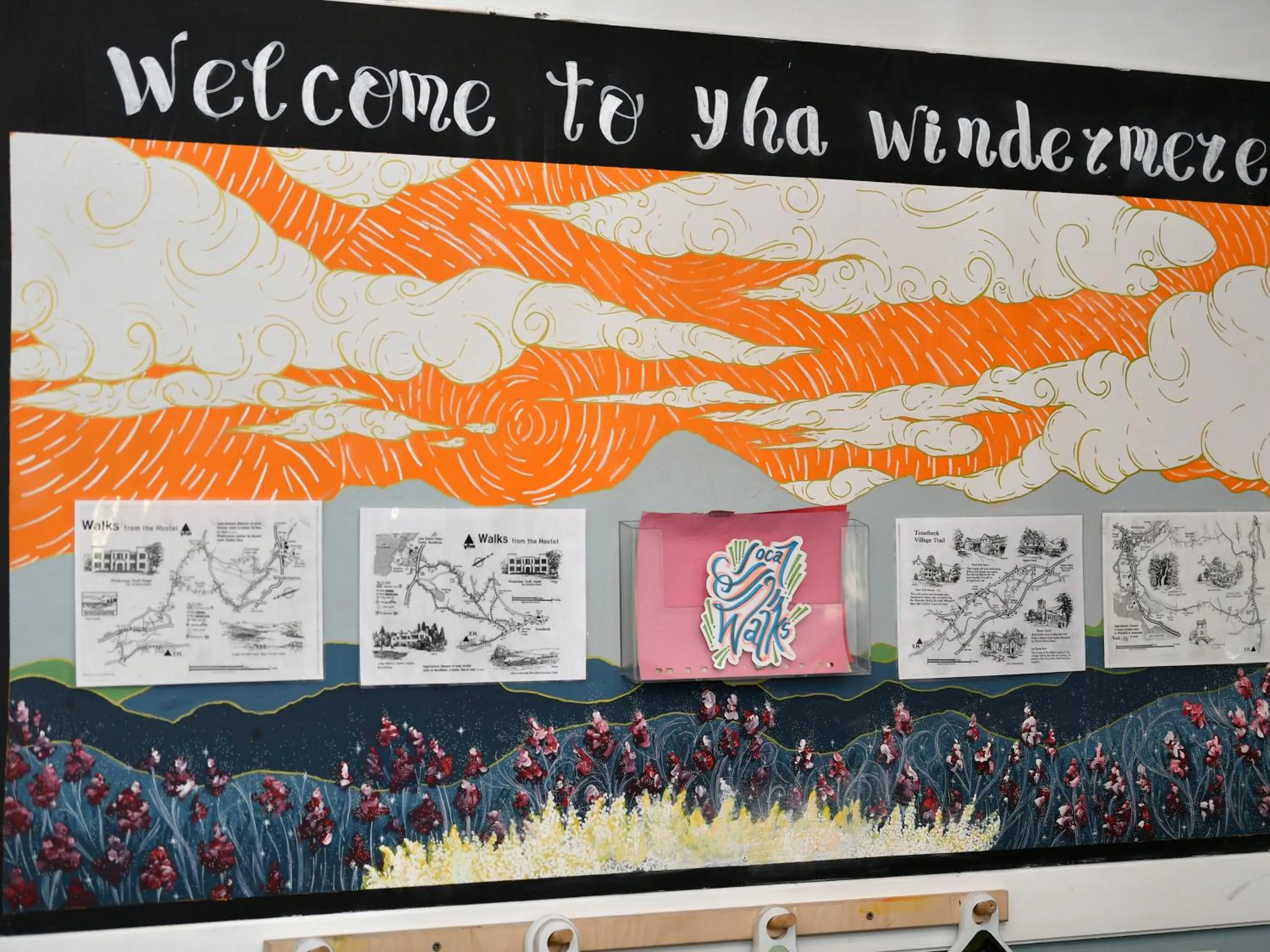 Decorative detail in YHA Windermere