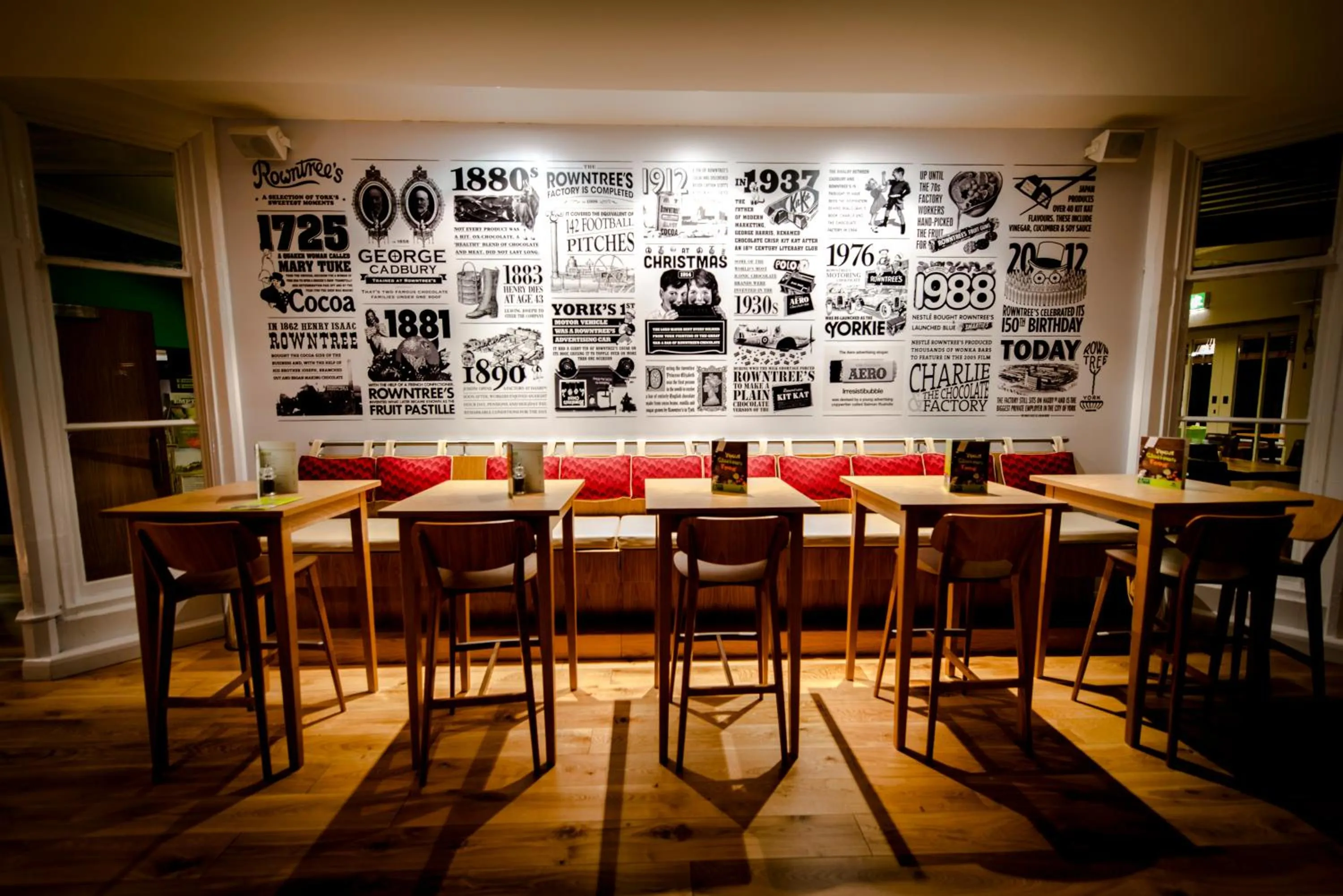 Restaurant/places to eat in YHA York