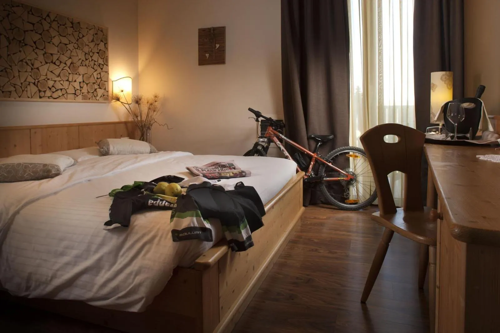 Bedroom, Bed in Garden Relais