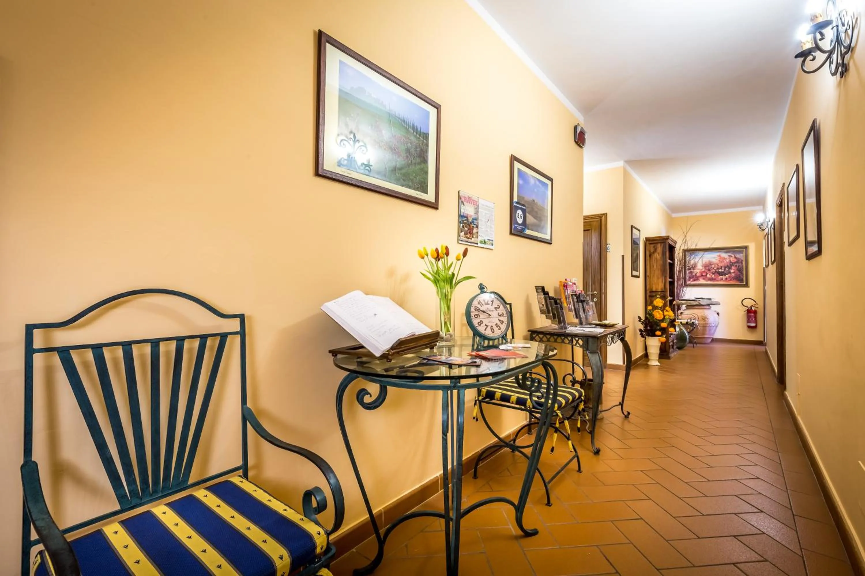 Lobby or reception in B&B Antiche Armonie