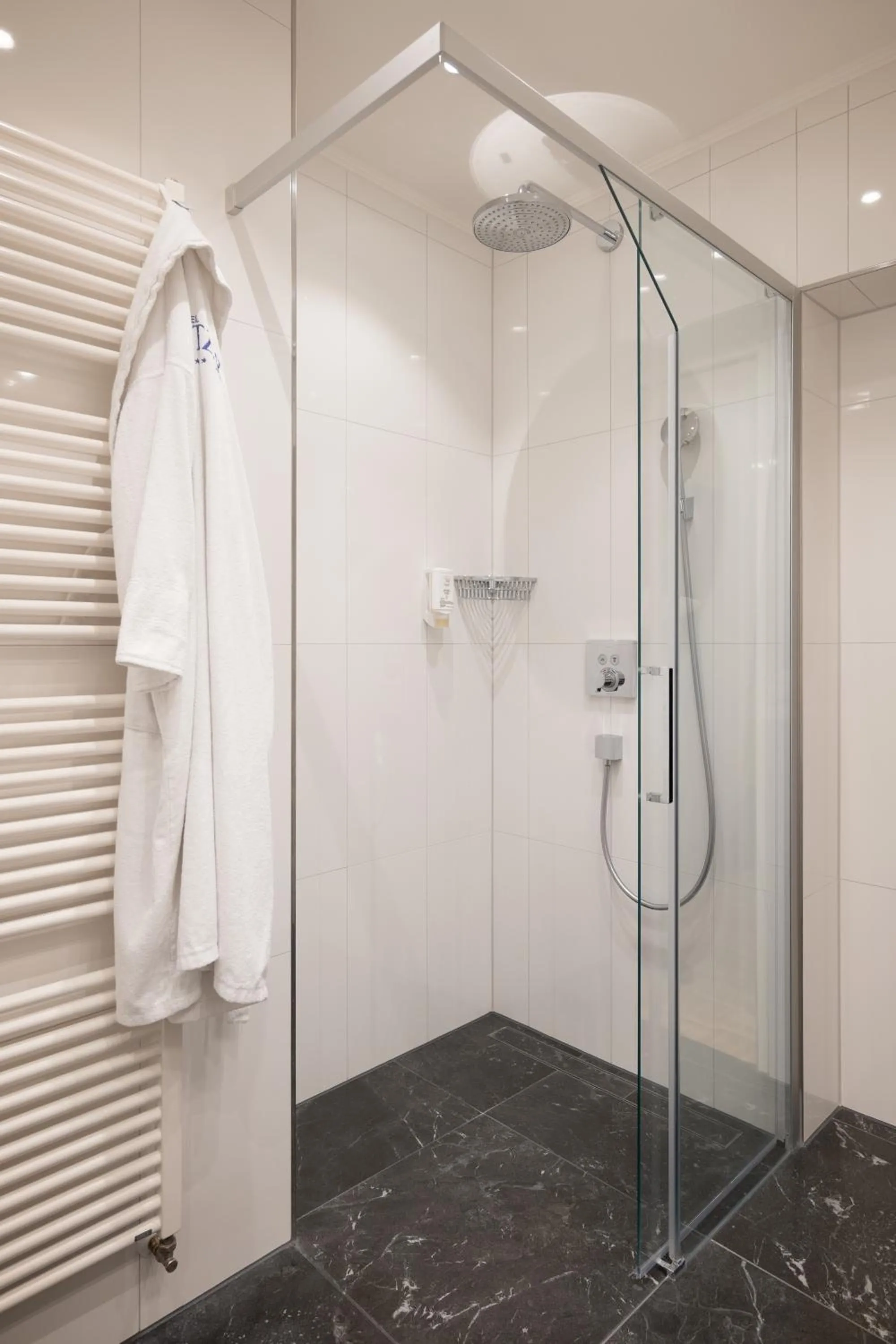 Shower in Hotel Stenitzer