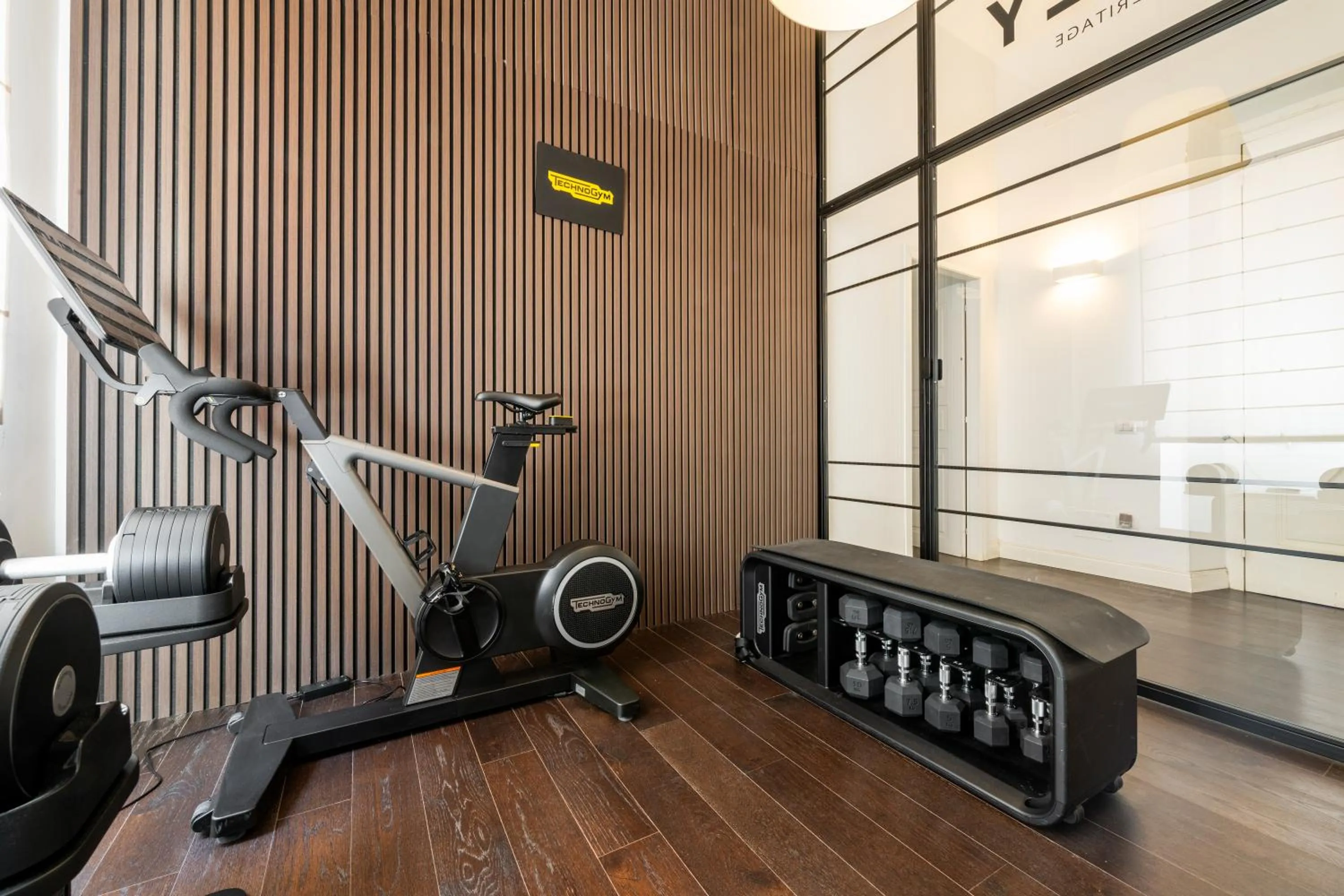 Fitness centre/facilities in PLEY Cagliari Boutique Suites