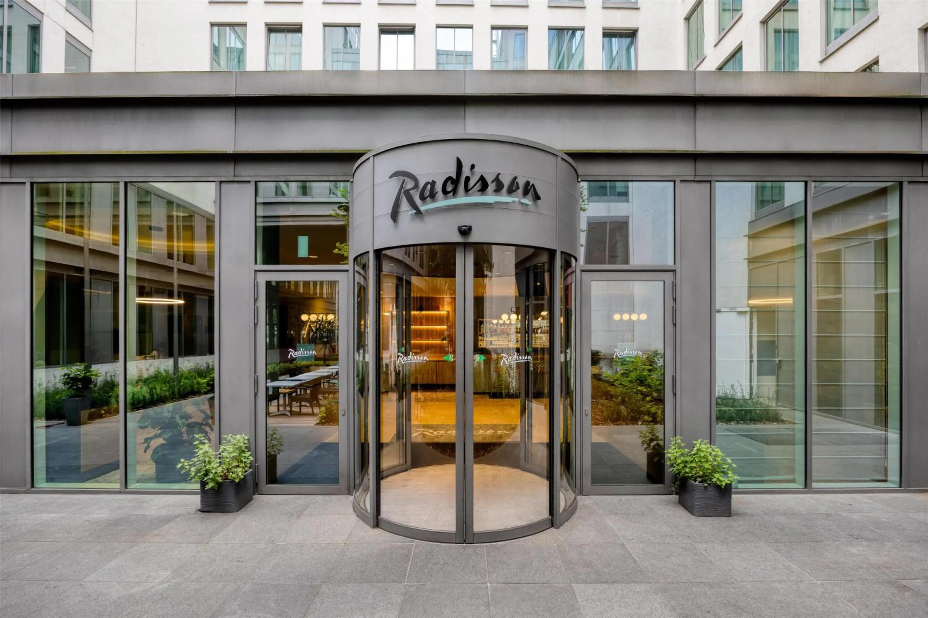 Property building in Radisson Hotel Brussels Centre Midi
