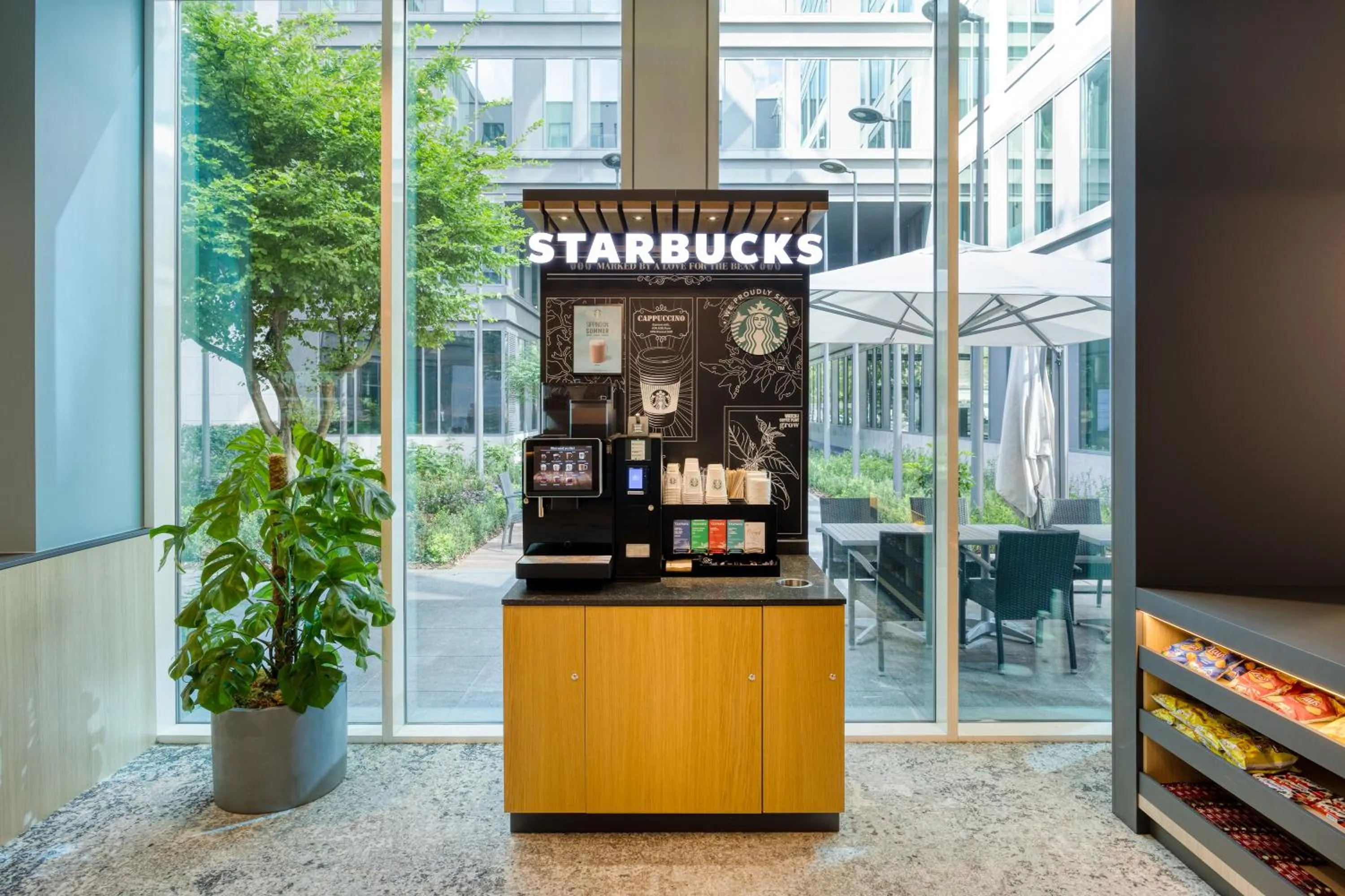 vending machine in Radisson Hotel Brussels Centre Midi