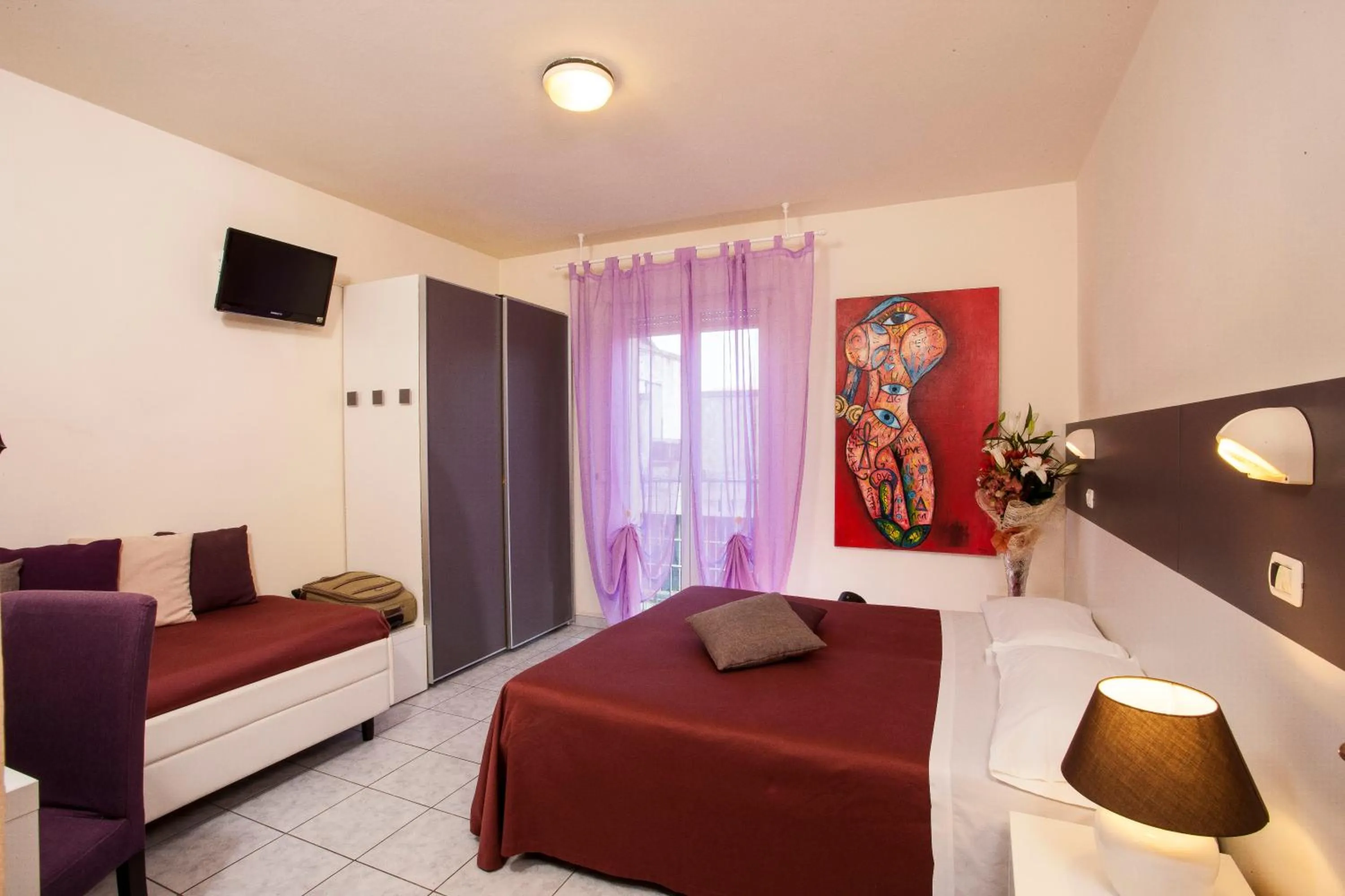 Photo of the whole room, Bed in Hotel Locanda Rosy