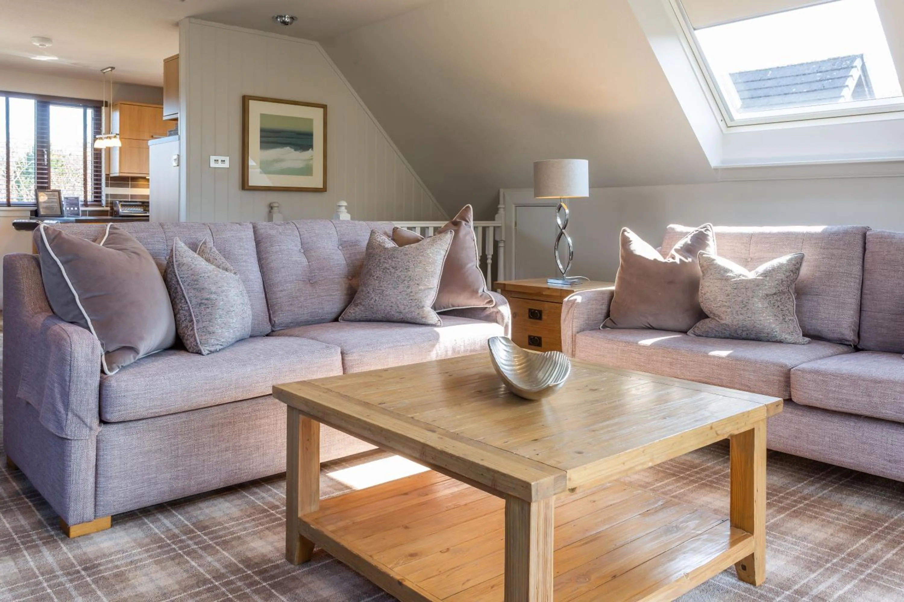 Living room in Auchrannie Resort