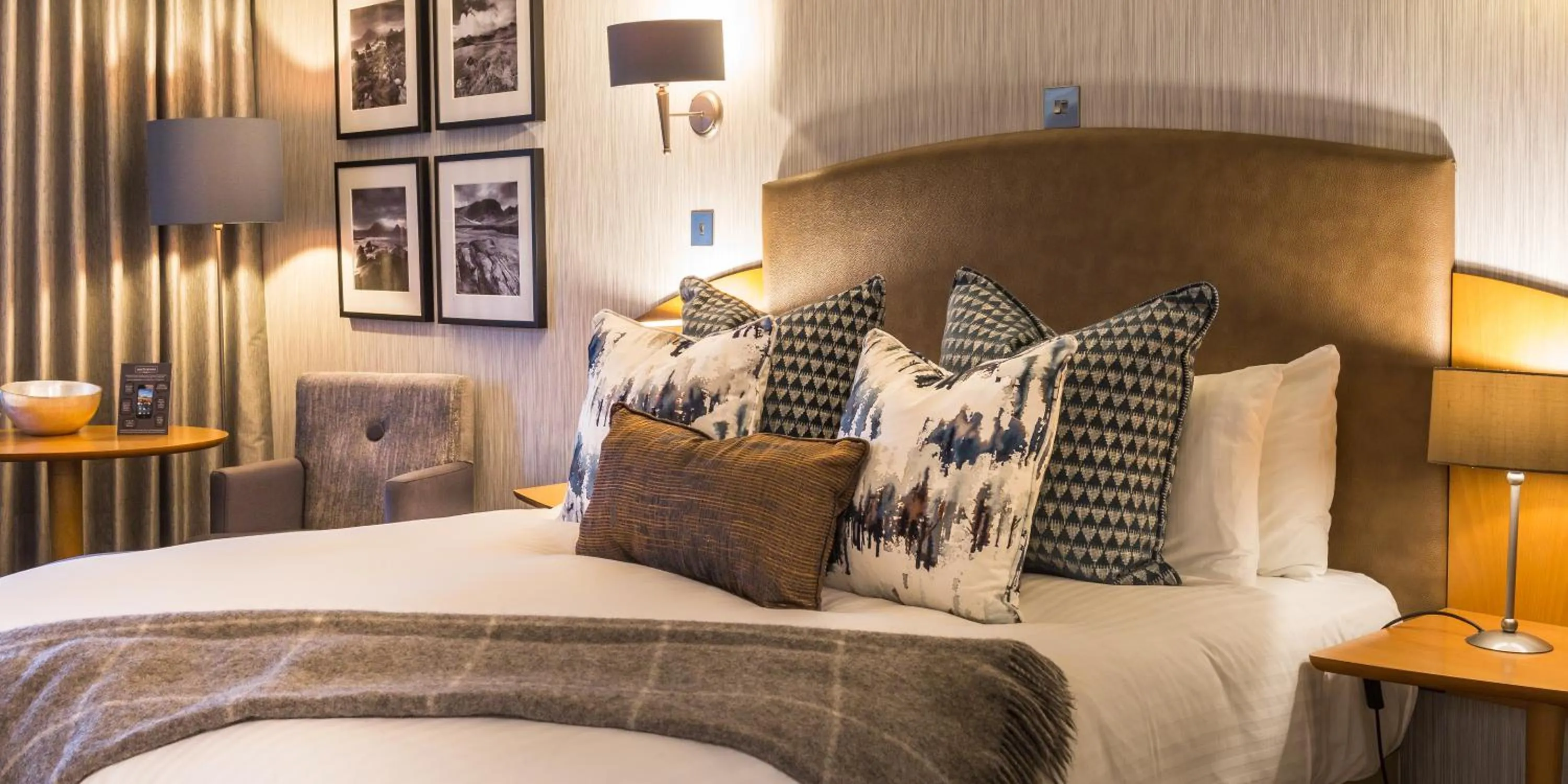 Bedroom, Bed in Auchrannie Resort