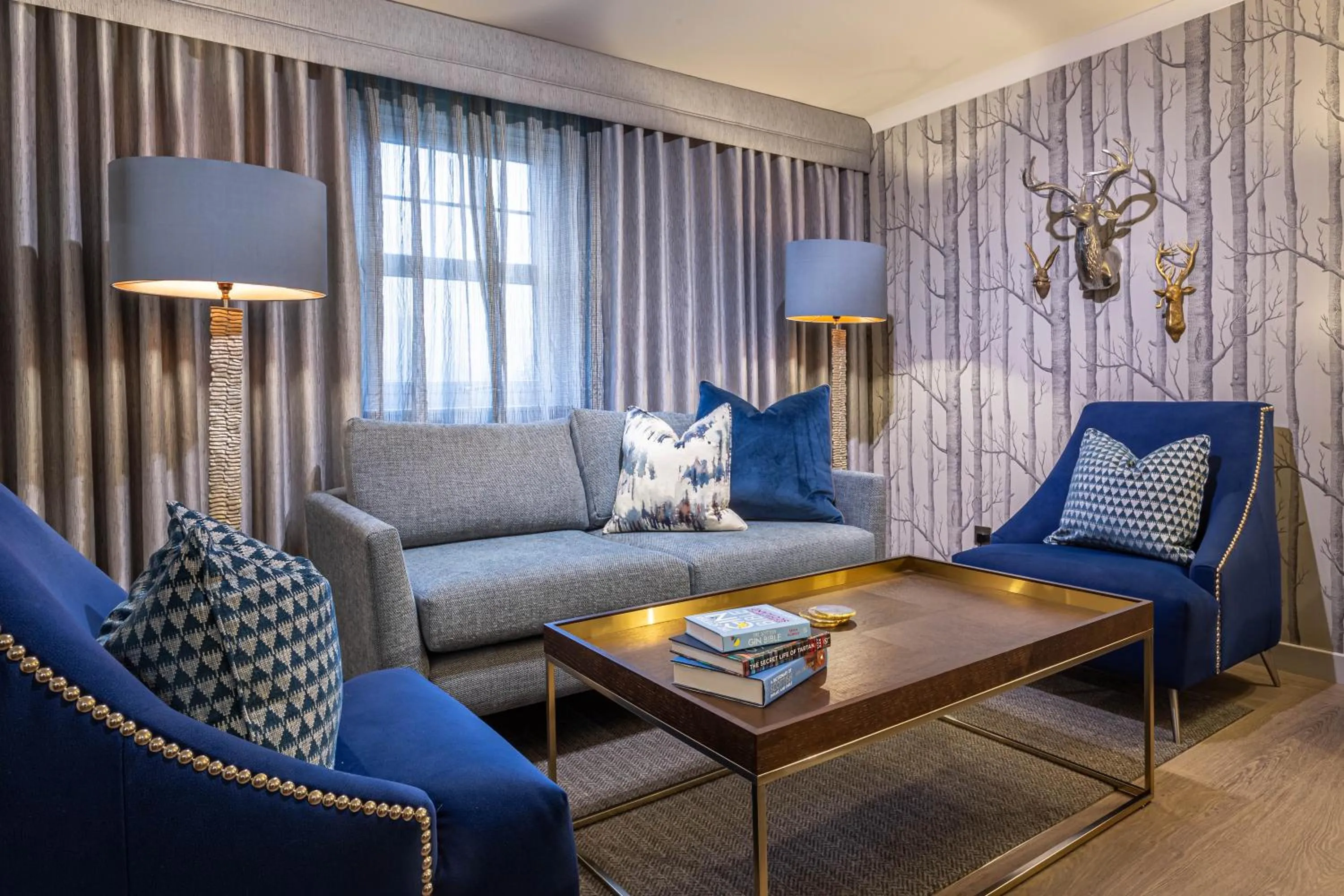 Seating area in Auchrannie Resort