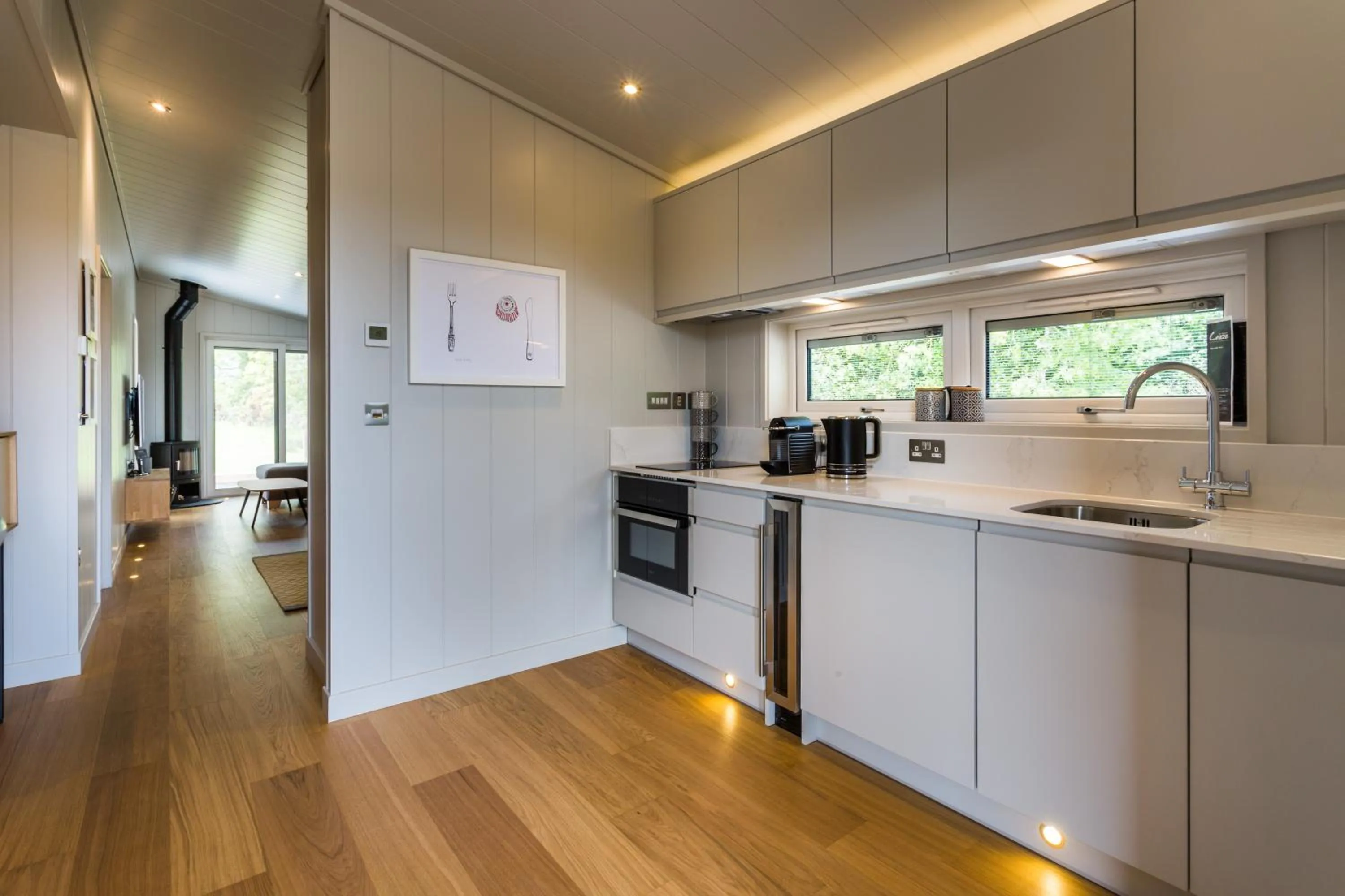 Kitchen or kitchenette in Auchrannie Resort
