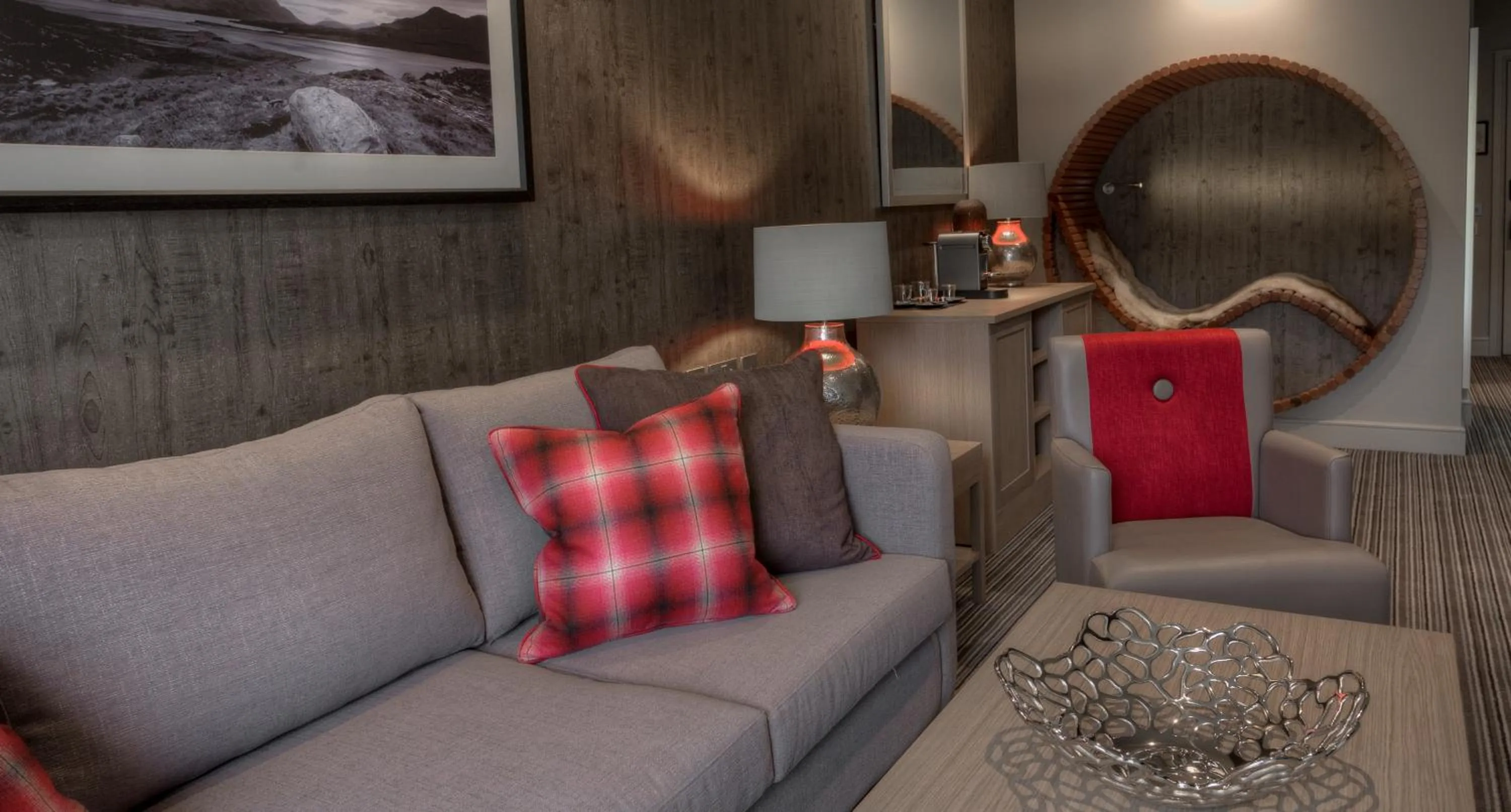 Living room in Auchrannie Resort