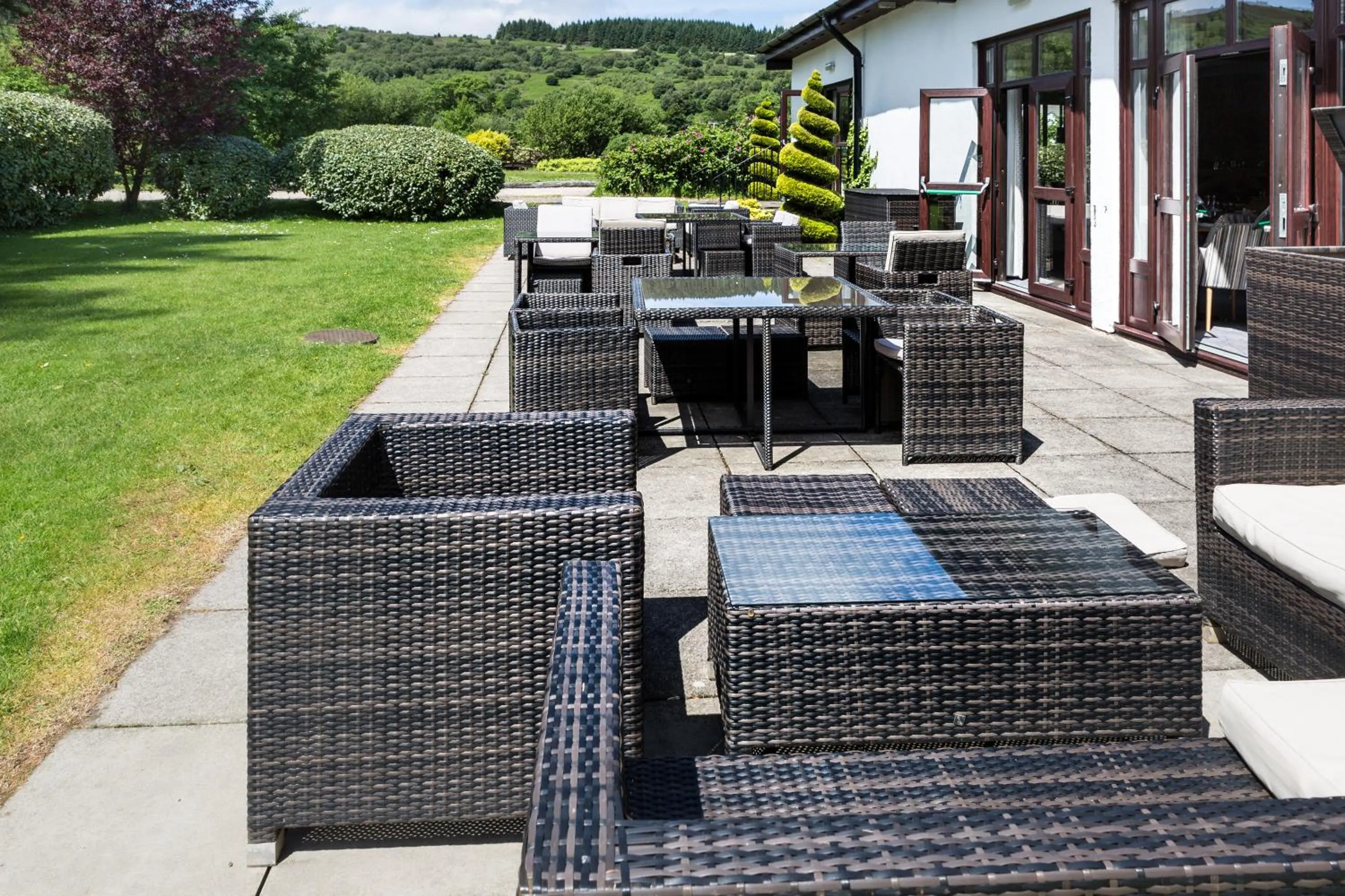 Patio in Auchrannie Resort