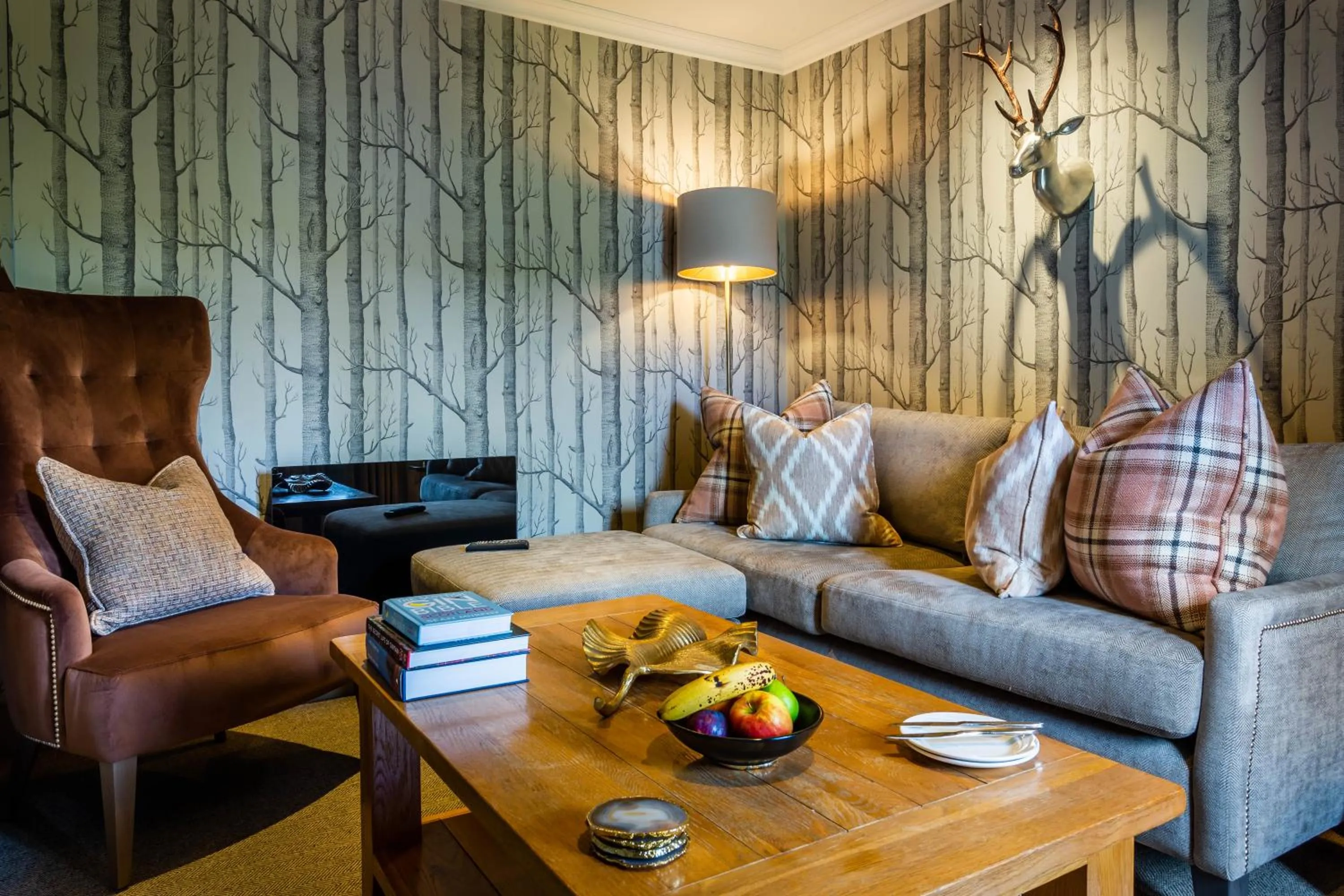 Living room in Auchrannie Resort