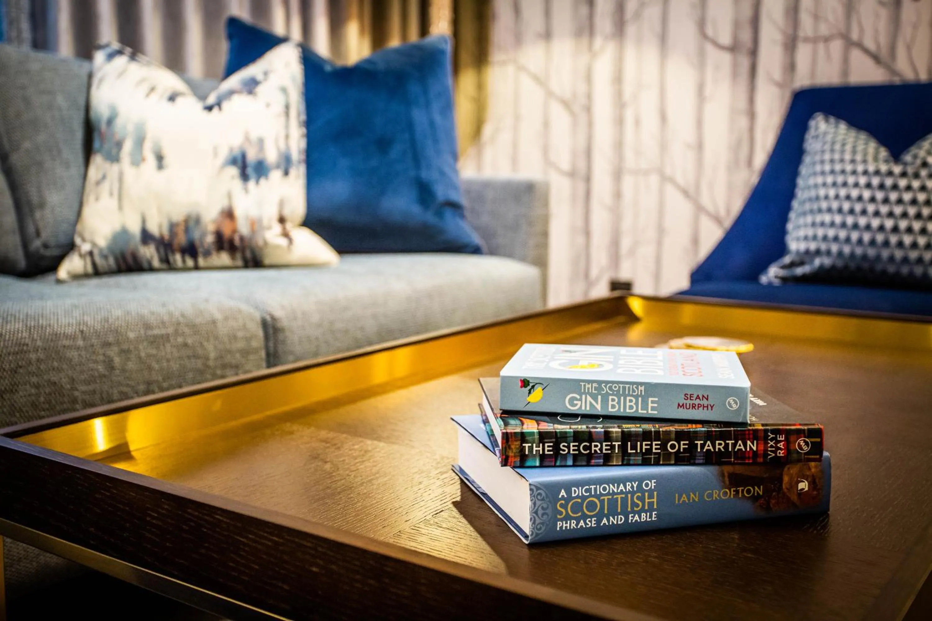 Seating area in Auchrannie Resort