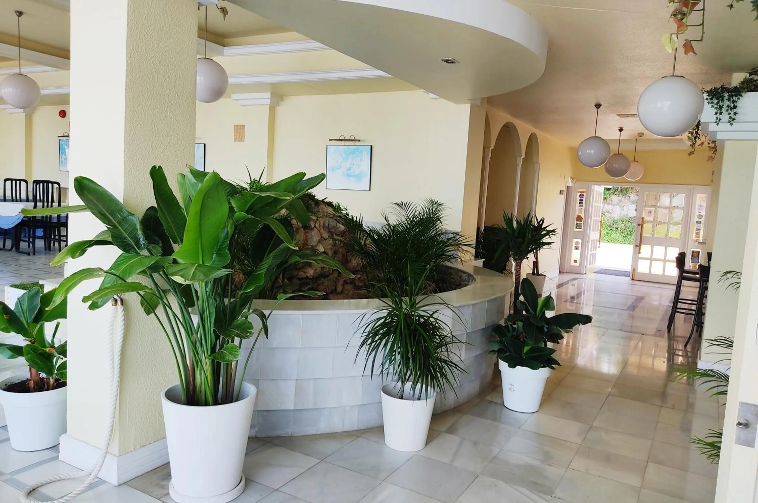 Kitchen or kitchenette in Hotel Miramar Laredo