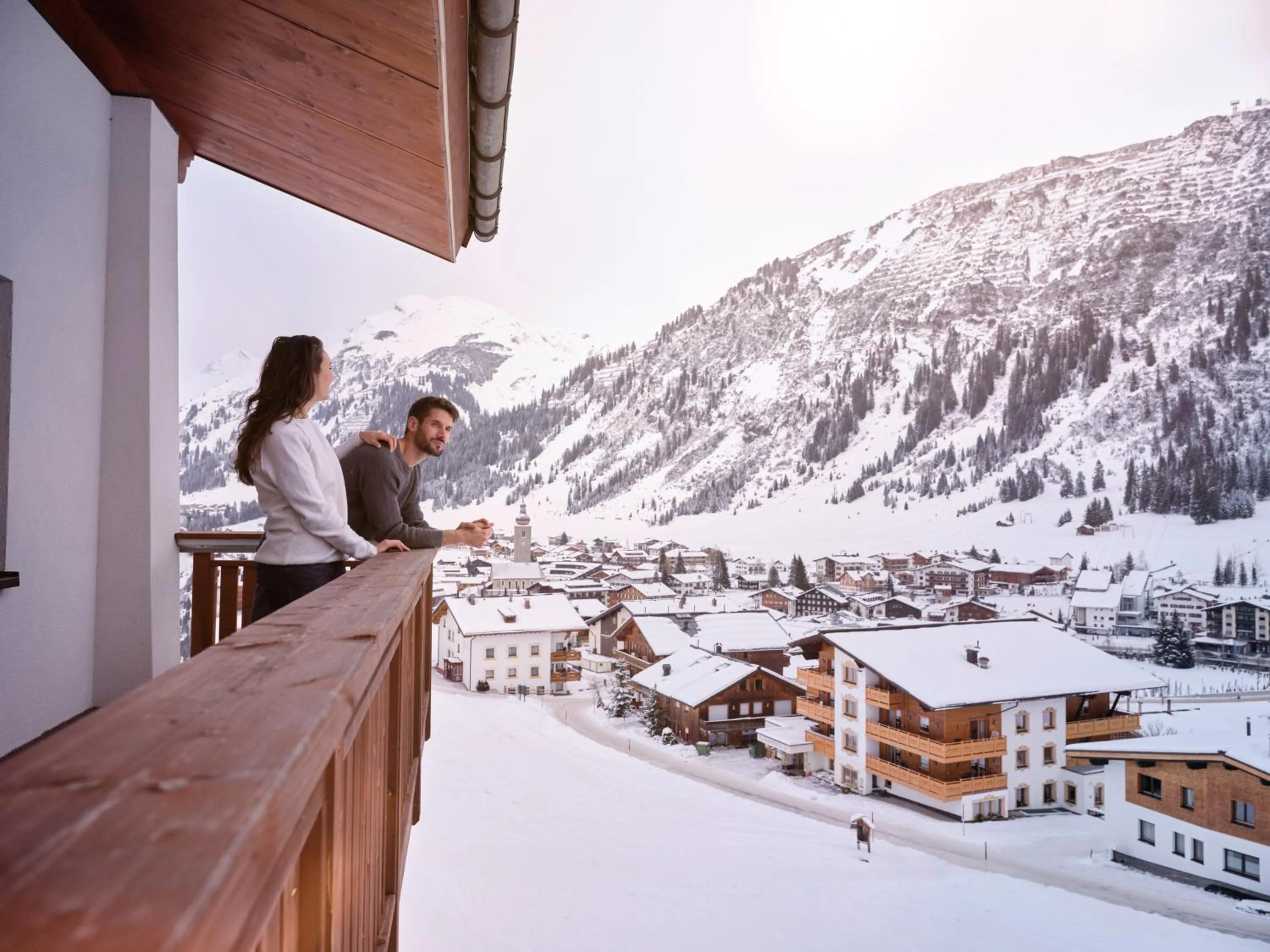 Natural landscape in Hotel Schranz - Ski In & Ski Out