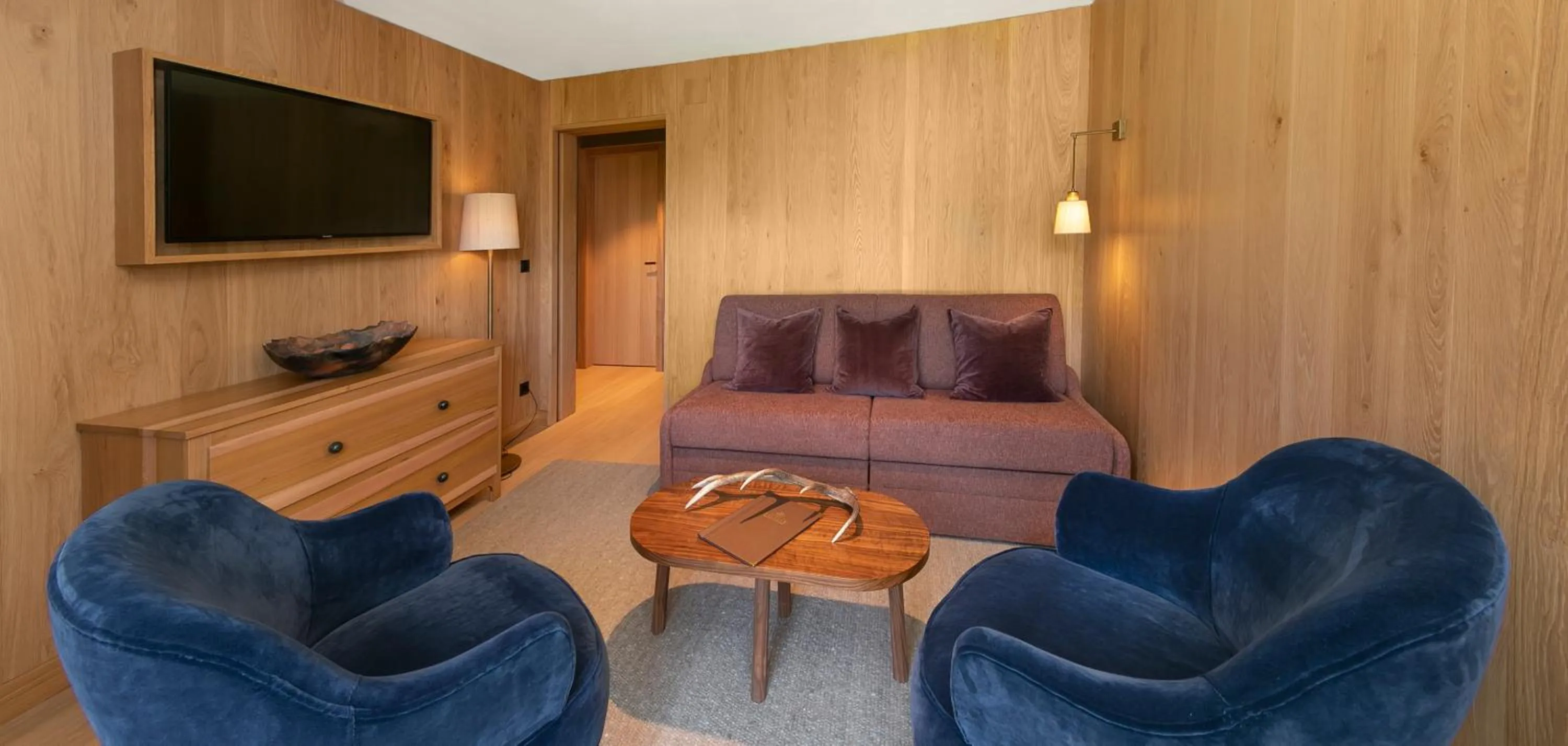 Living room in Hotel Schranz - Ski In & Ski Out