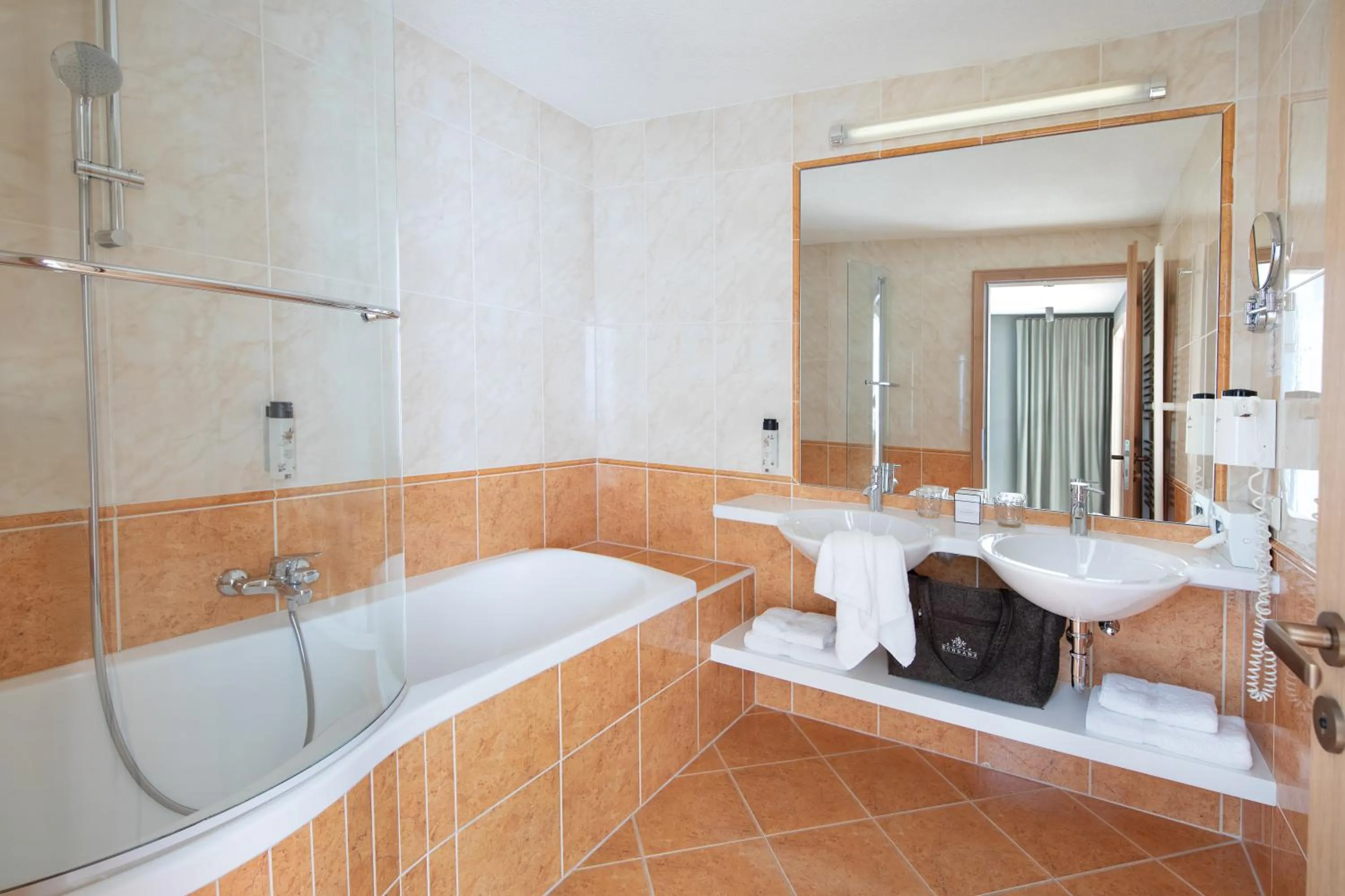 Bathroom in Hotel Schranz - Ski In & Ski Out