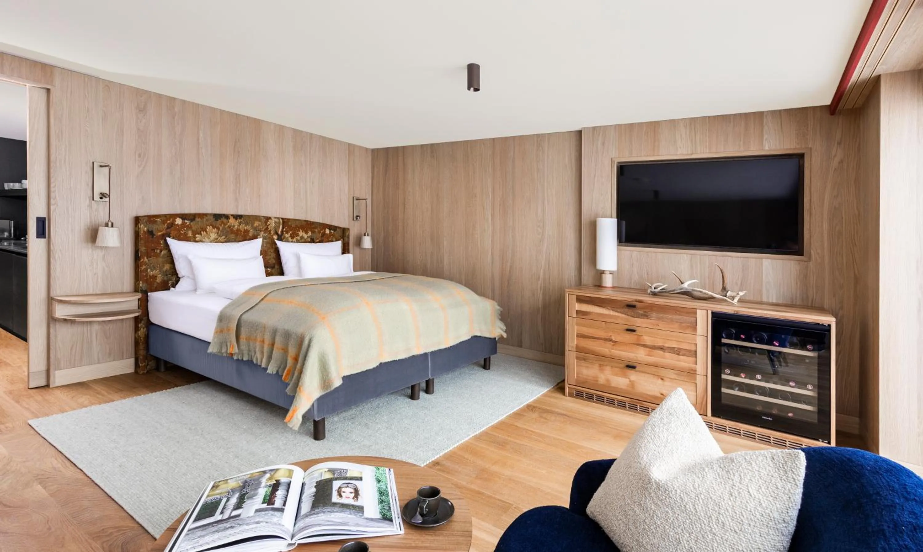 Bed in Hotel Schranz - Ski In & Ski Out