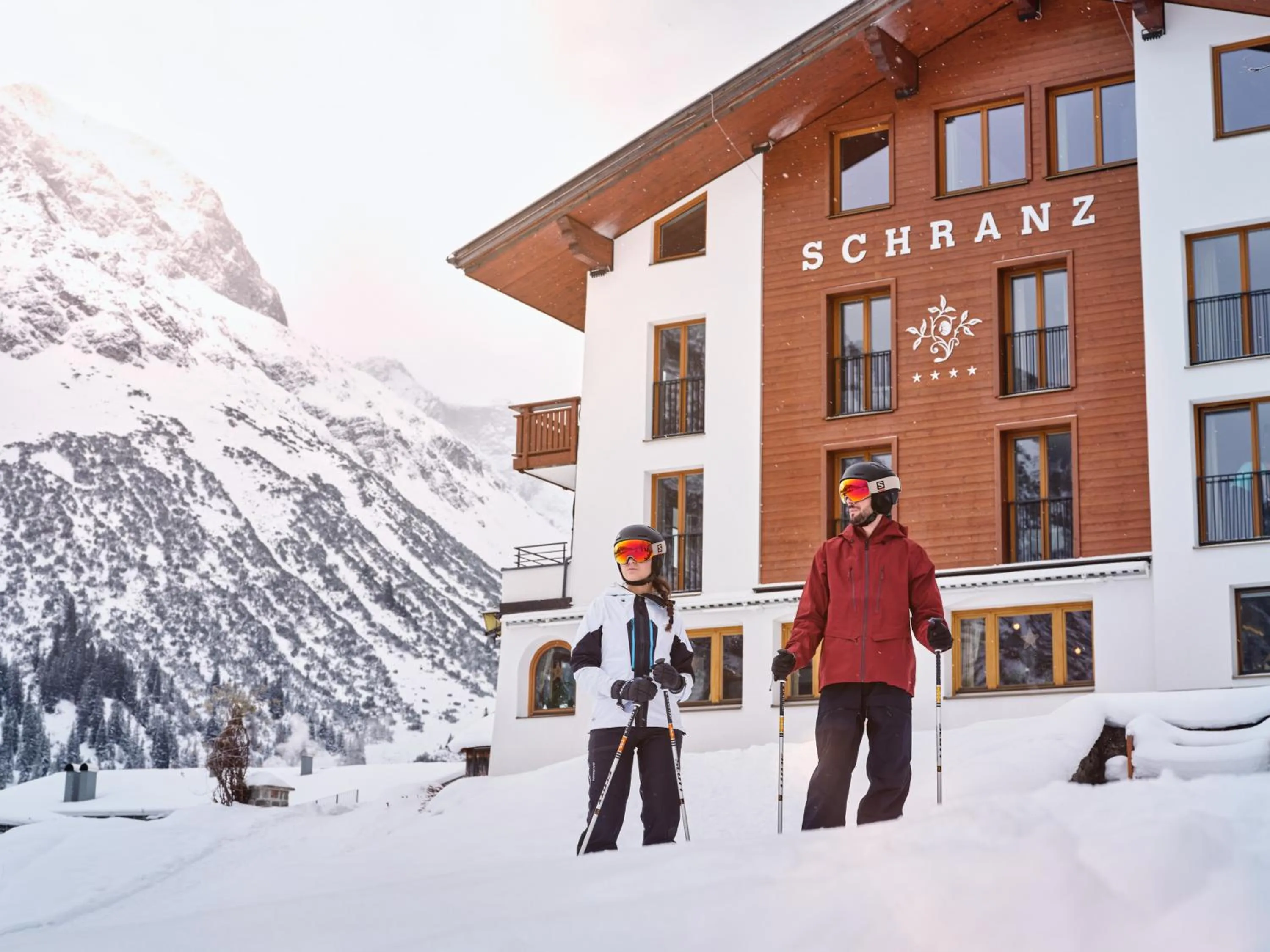 Property building in Hotel Schranz - Ski In & Ski Out