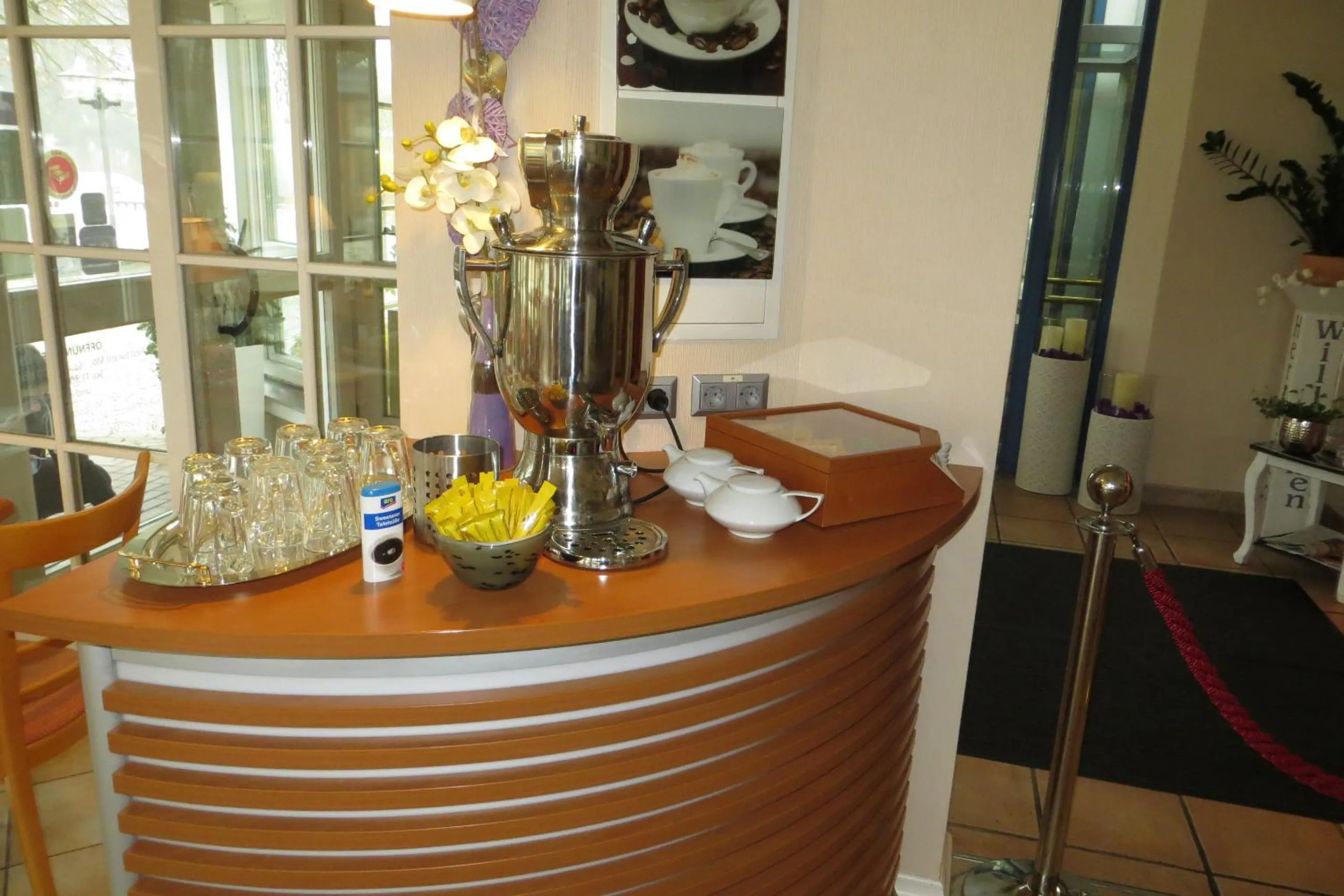 Breakfast in Burghotel Münzenberg