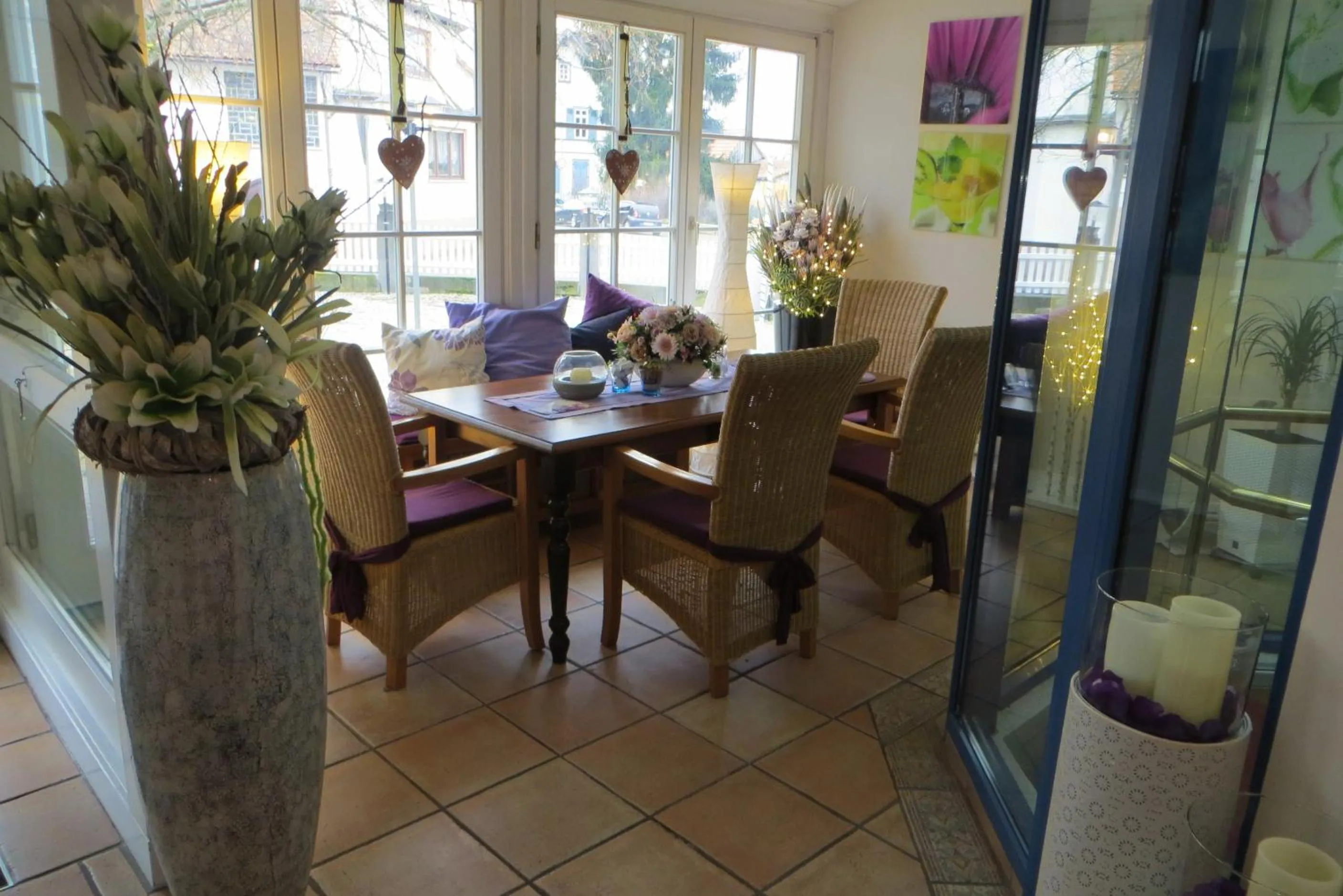 Decorative detail in Burghotel Münzenberg